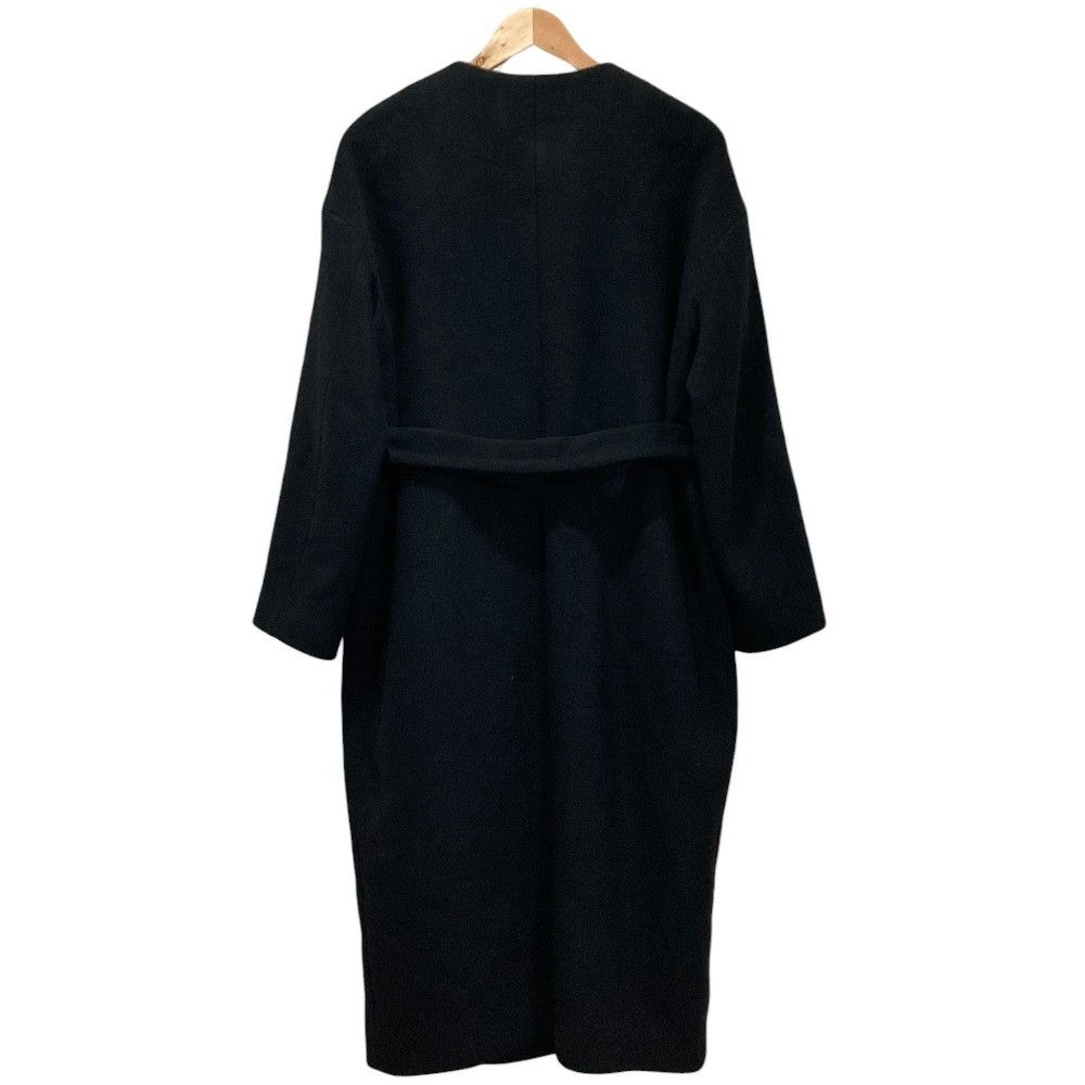 Other Other allureville Wool Collarless Coat Textile Outerwear DUTY FREE for USA Size ONE SIZE - 2 Thumbnail