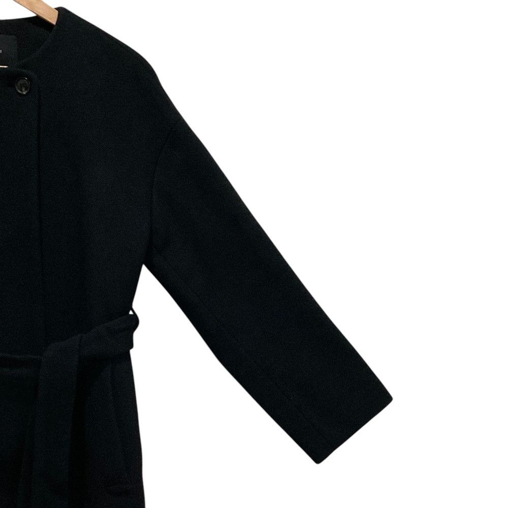 Other Other allureville Wool Collarless Coat Textile Outerwear DUTY FREE for USA Size ONE SIZE - 3 Thumbnail