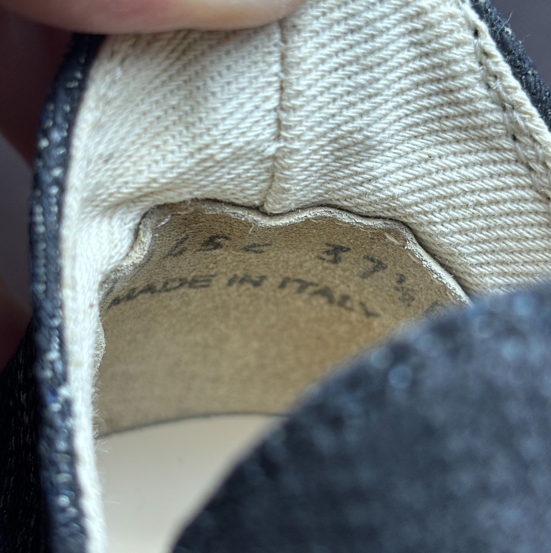 Rick Owens Rick Owens Denim Multi Lowtop Sneakers us_6-5 Women Size US 6.5 / IT 36.5 - 9 Thumbnail