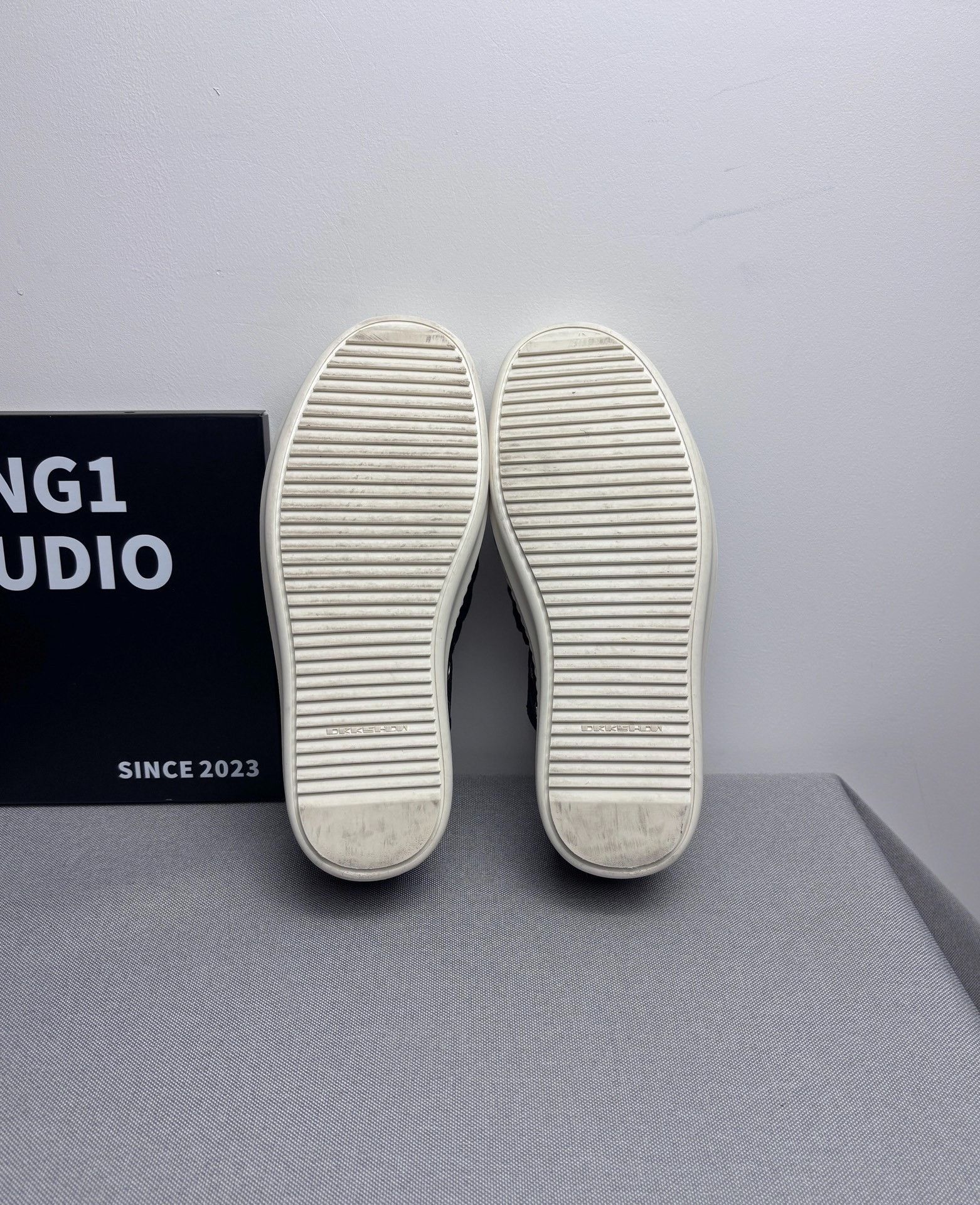 Rick Owens Rick Owens Denim Multi Lowtop Sneakers us_6-5 Women Size US 6.5 / IT 36.5 - 8 Thumbnail