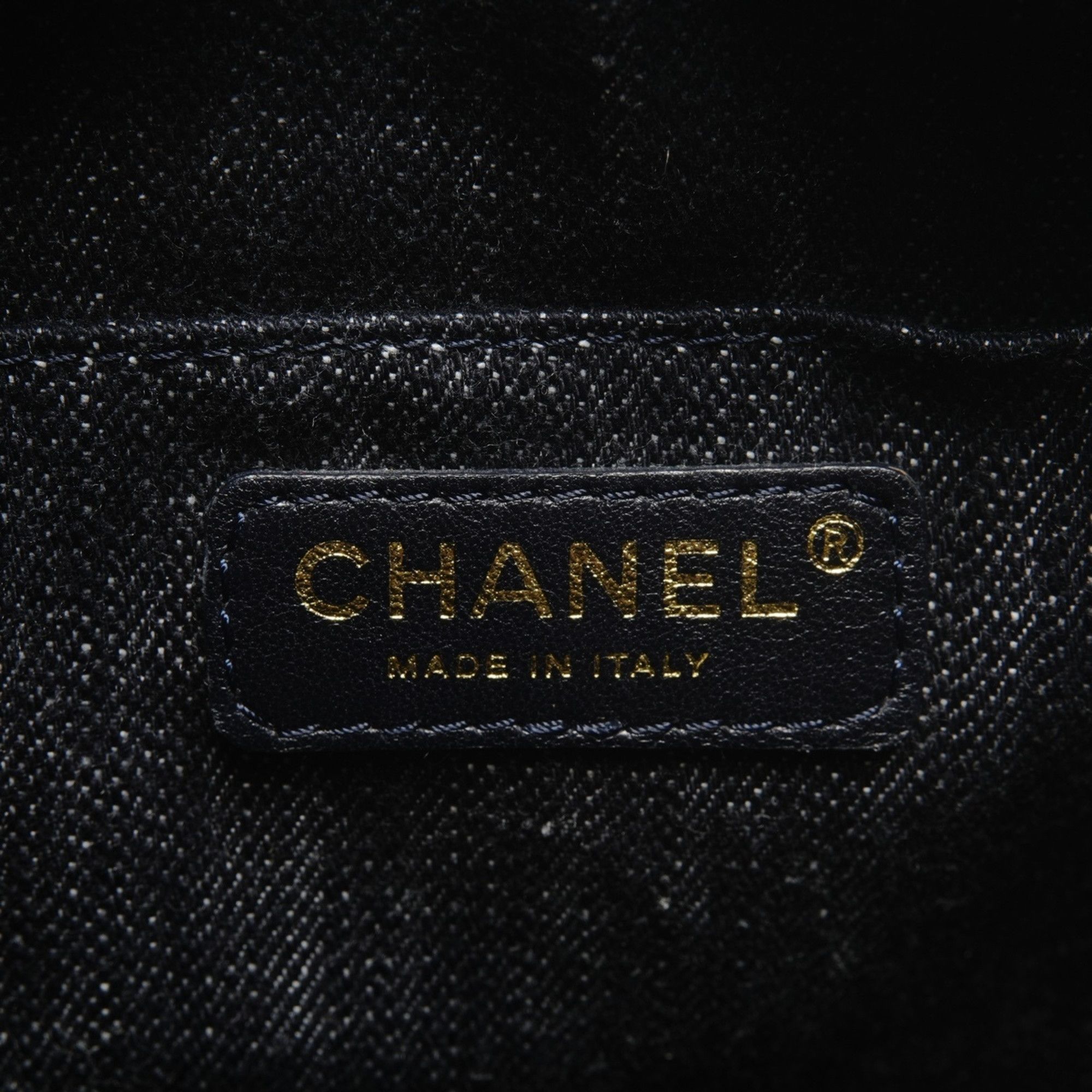 Chanel CHANEL Coco Mark Sparkling Denim Shoulder Bag Blue WS27125 Size ONE SIZE - 10 Thumbnail