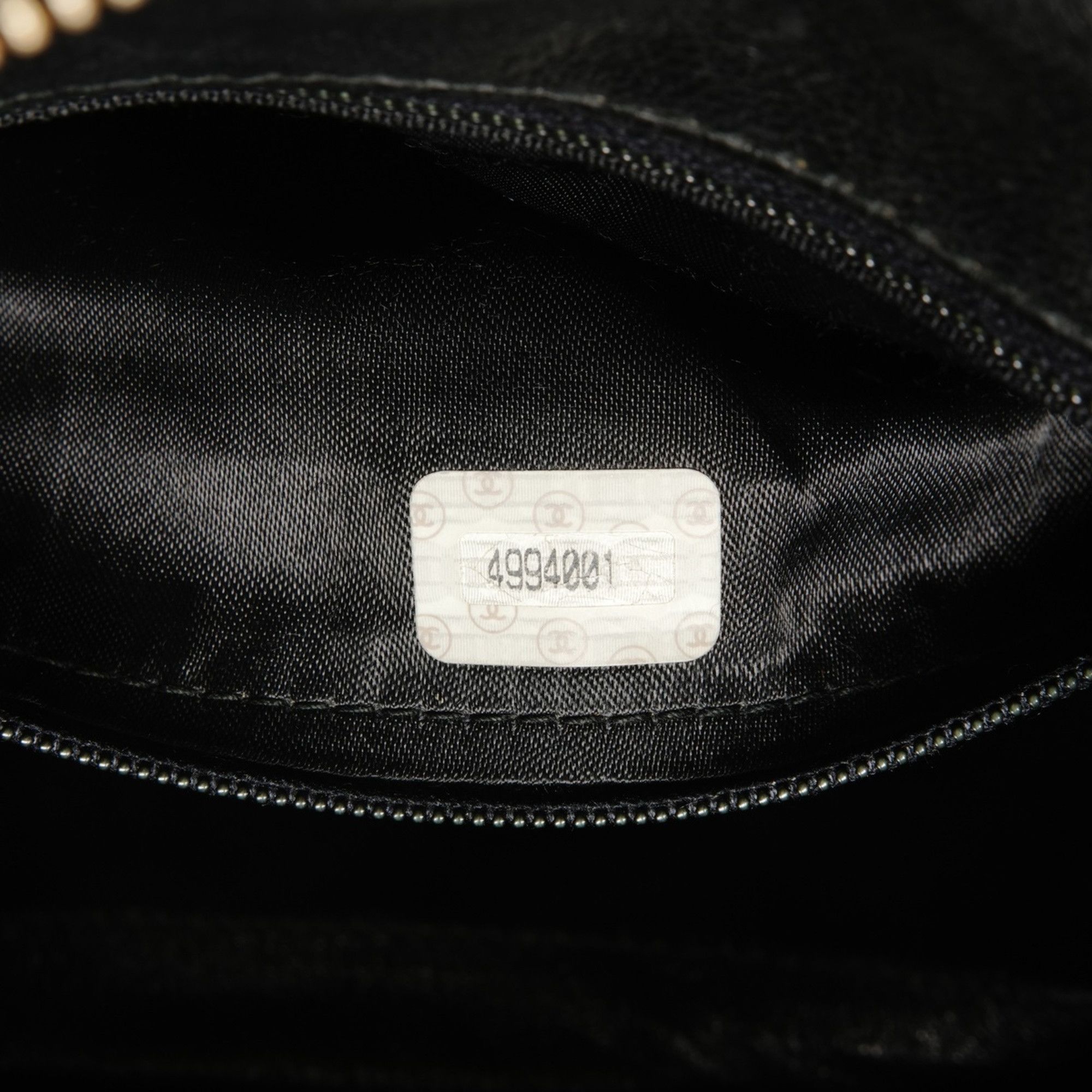 Chanel CHANEL Caviar Turnlock Backpack/Daypack, Black, WS26262 Size ONE SIZE - 10 Thumbnail