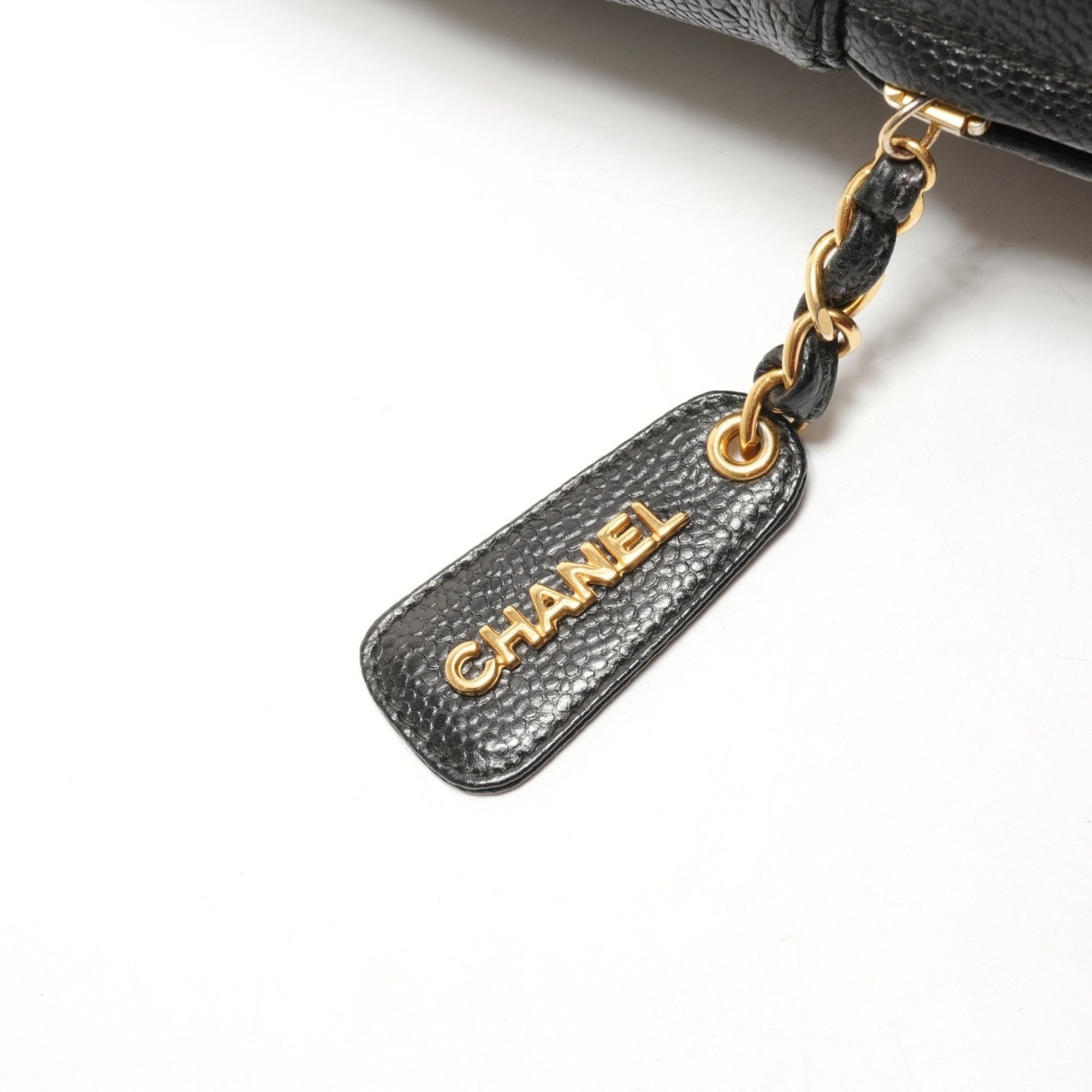 Chanel CHANEL Caviar Turnlock Backpack/Daypack, Black, WS26262 Size ONE SIZE - 12 Thumbnail