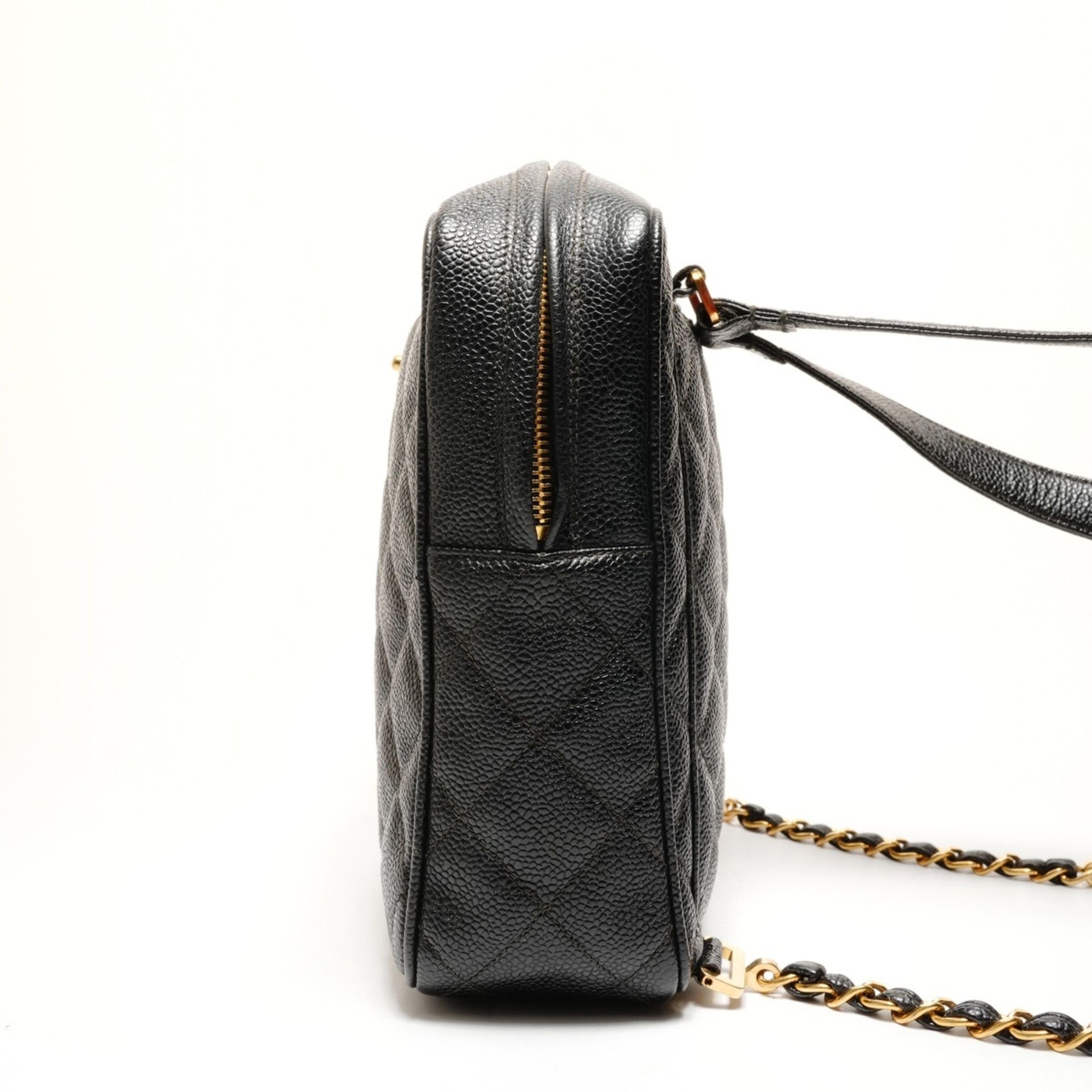 Chanel CHANEL Caviar Turnlock Backpack/Daypack, Black, WS26262 Size ONE SIZE - 3 Thumbnail