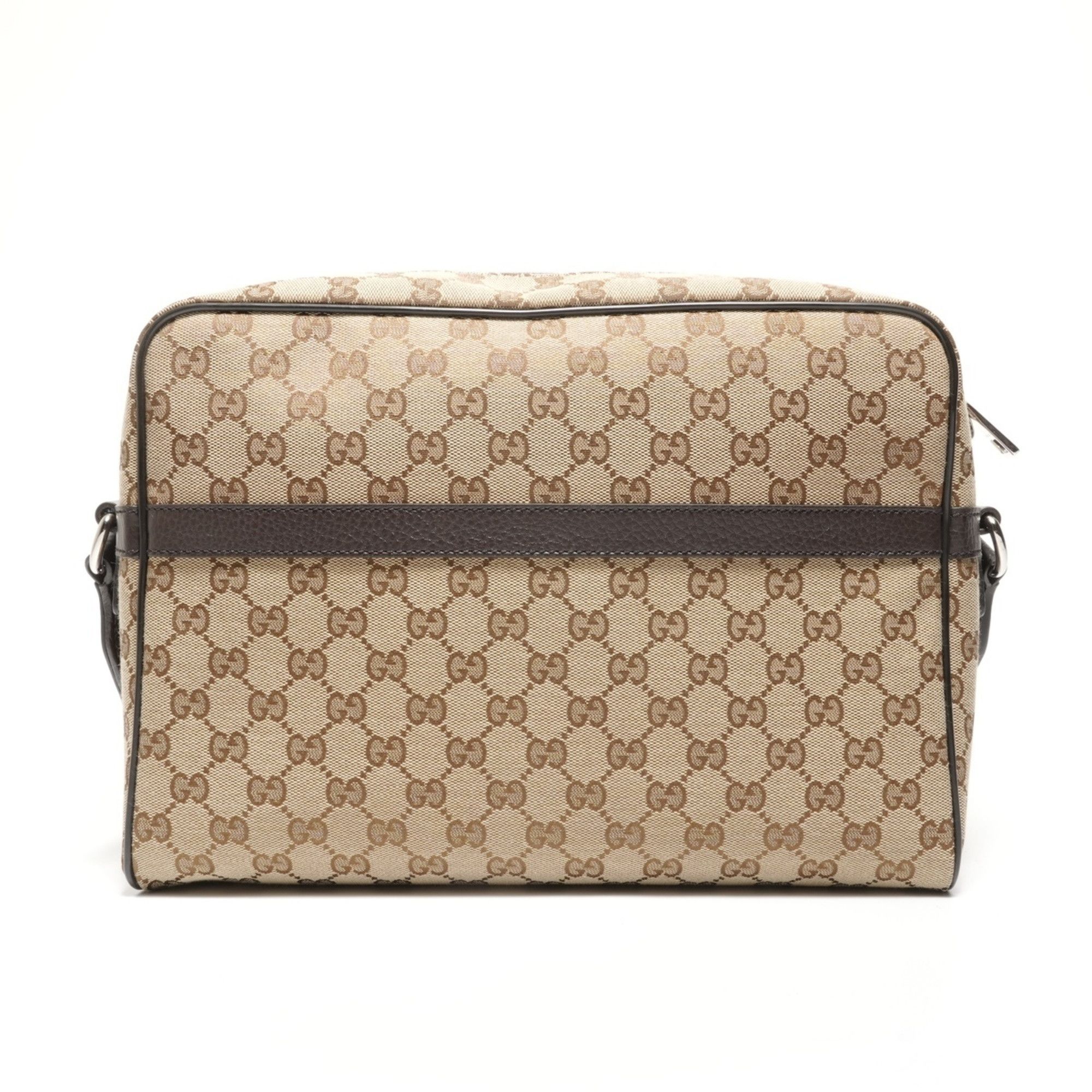 Gucci Gucci GG Canvas Shoulder Bag Brown WS26854 Size ONE SIZE - 2 Thumbnail