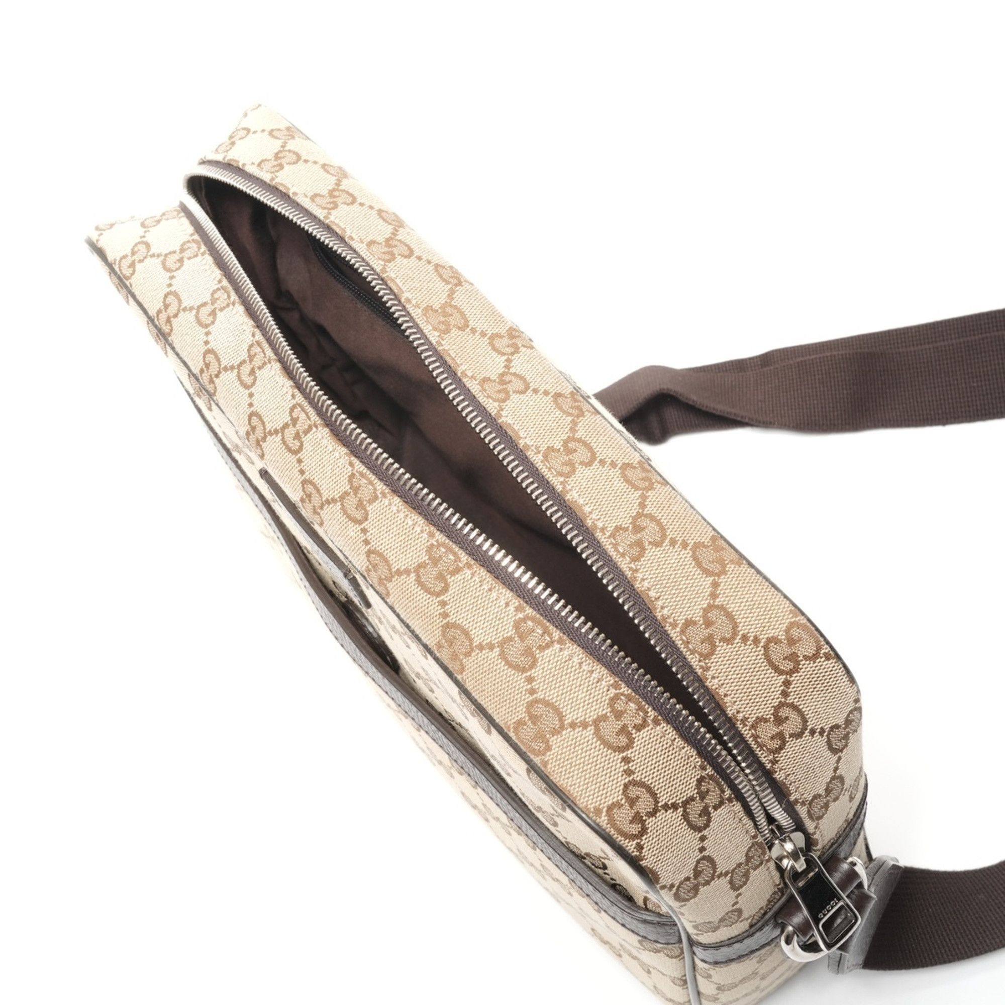 Gucci Gucci GG Canvas Shoulder Bag Brown WS26854 Size ONE SIZE - 11 Thumbnail