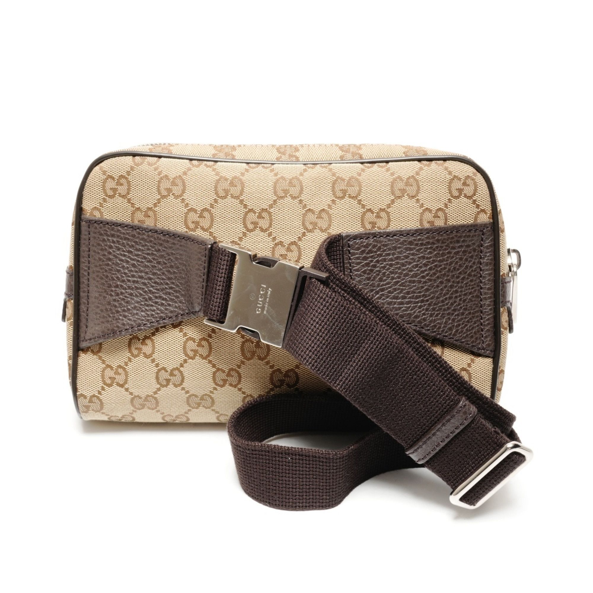 Gucci Gucci GG Canvas Waist Bag, Brown, WS26359 Size ONE SIZE - 2 Thumbnail