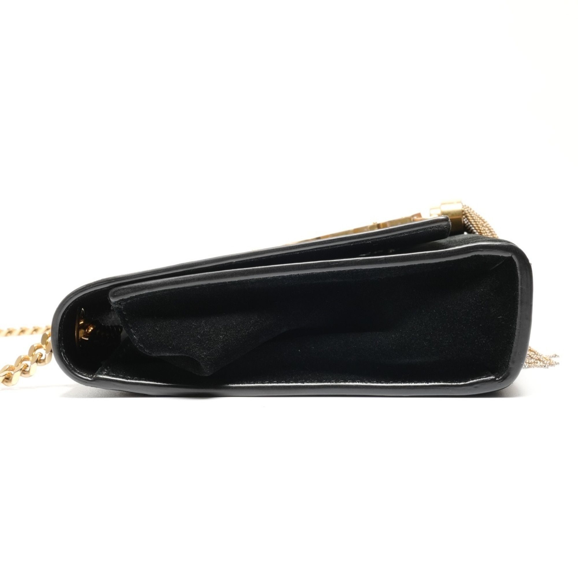 Yves Saint Laurent Yves Saint Laurent Kate Suede Medium Shoulder Bag, Black, WS26884 Size ONE SIZE - 4 Thumbnail