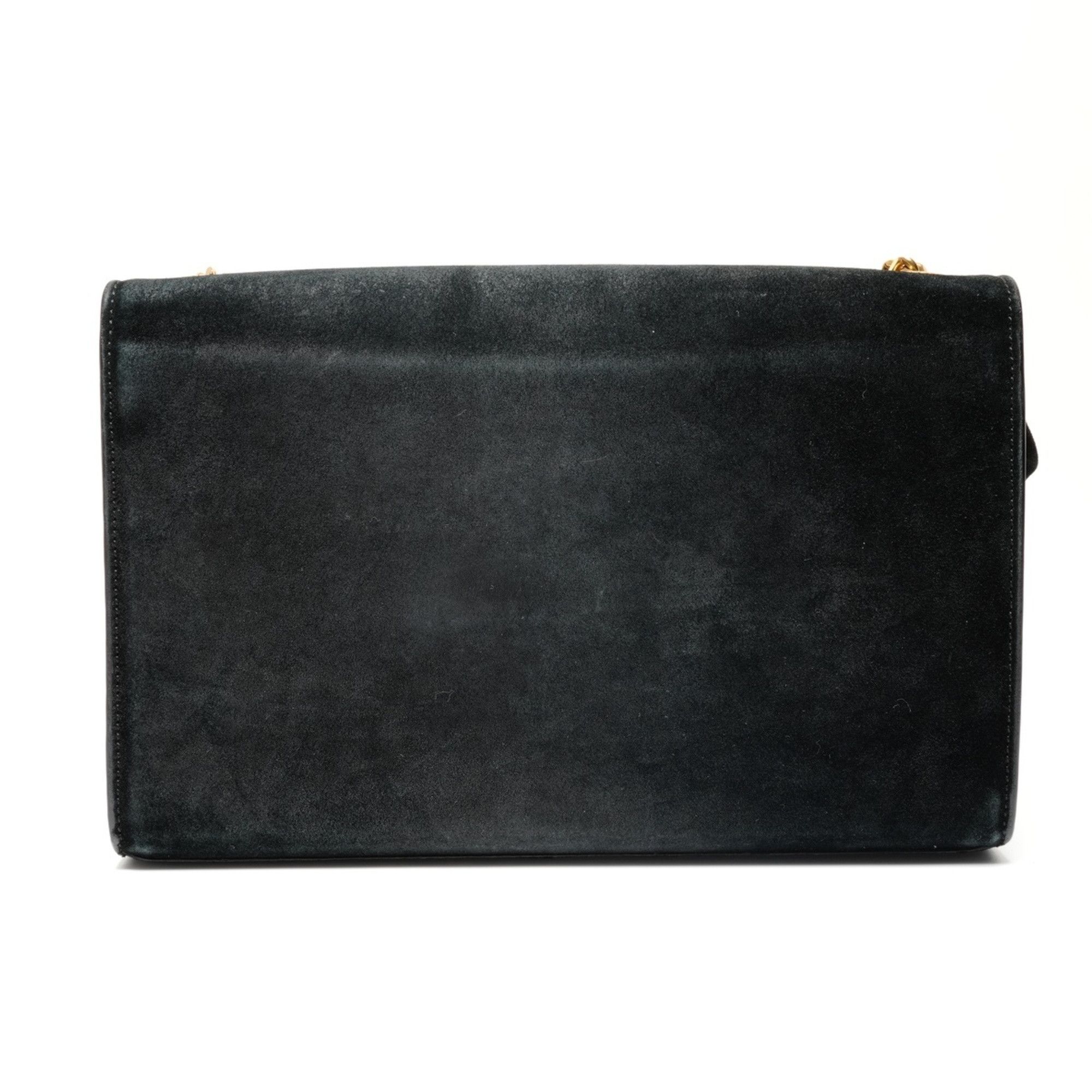 Yves Saint Laurent Yves Saint Laurent Kate Suede Medium Shoulder Bag, Black, WS26884 Size ONE SIZE - 3 Thumbnail