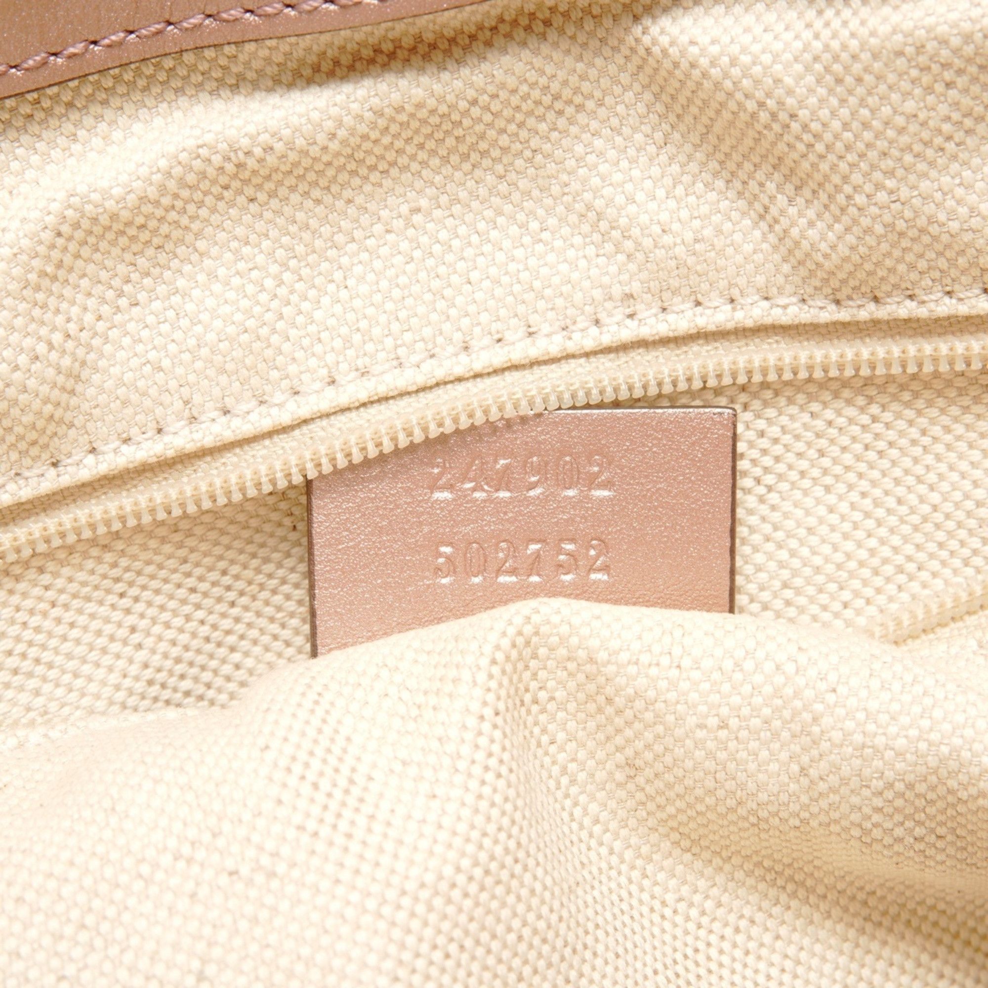 Gucci Gucci Micro GG Shima Leather Sukey 2-Way Shoulder Bag, Pink, WS26857 Size ONE SIZE - 10 Thumbnail