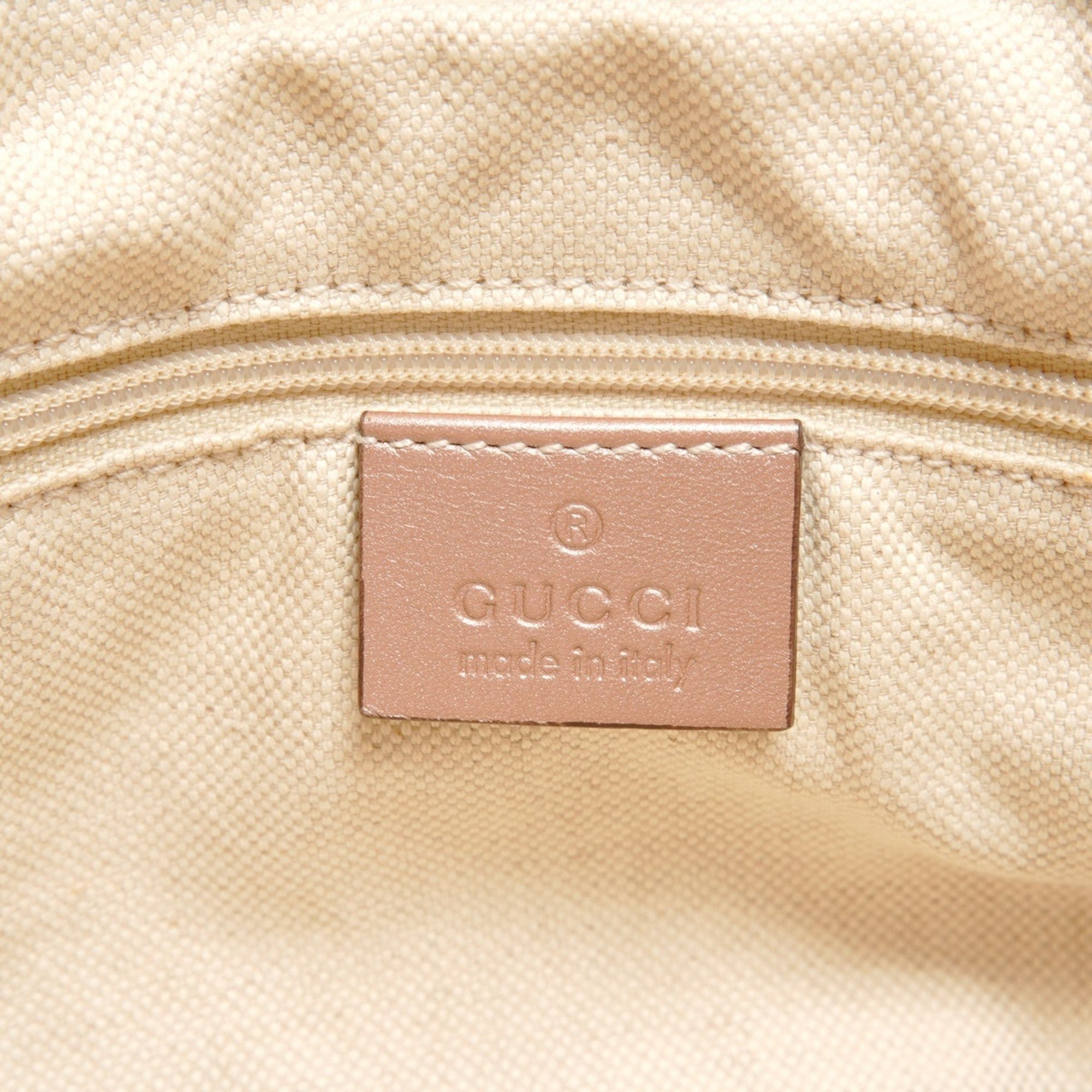 Gucci Gucci Micro GG Shima Leather Sukey 2-Way Shoulder Bag, Pink, WS26857 Size ONE SIZE - 9 Thumbnail
