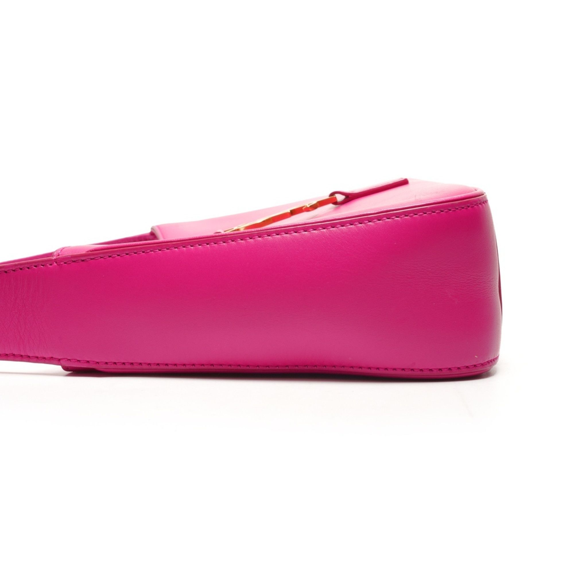 Yves Saint Laurent Yves Saint Laurent Le 5 A 7 Leather Hobo Shoulder Bag, Pink, WS26456 Size ONE SIZE - 3 Thumbnail