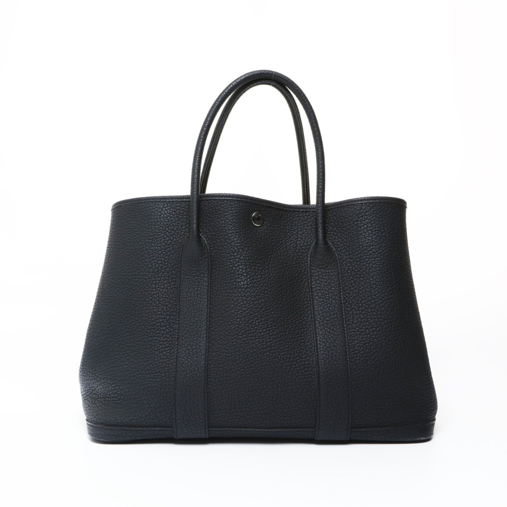 Hermes Hermès HERMES C Stamp 2018 Garden Party PM Negonda Tote Bag Black WS26908 Size ONE SIZE - 2 Thumbnail