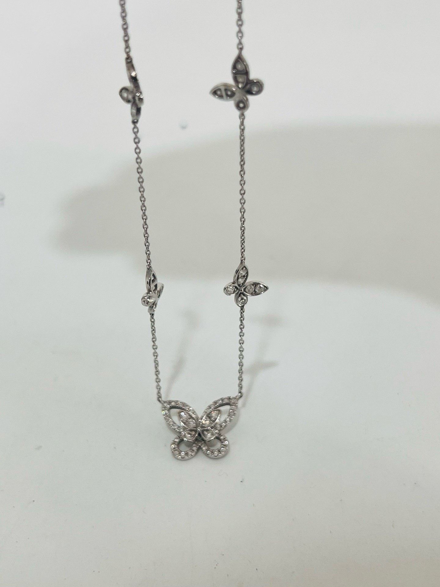 GRAFF Graff Butterfly Diamond Pendant Necklace Size ONE SIZE - 4 Thumbnail