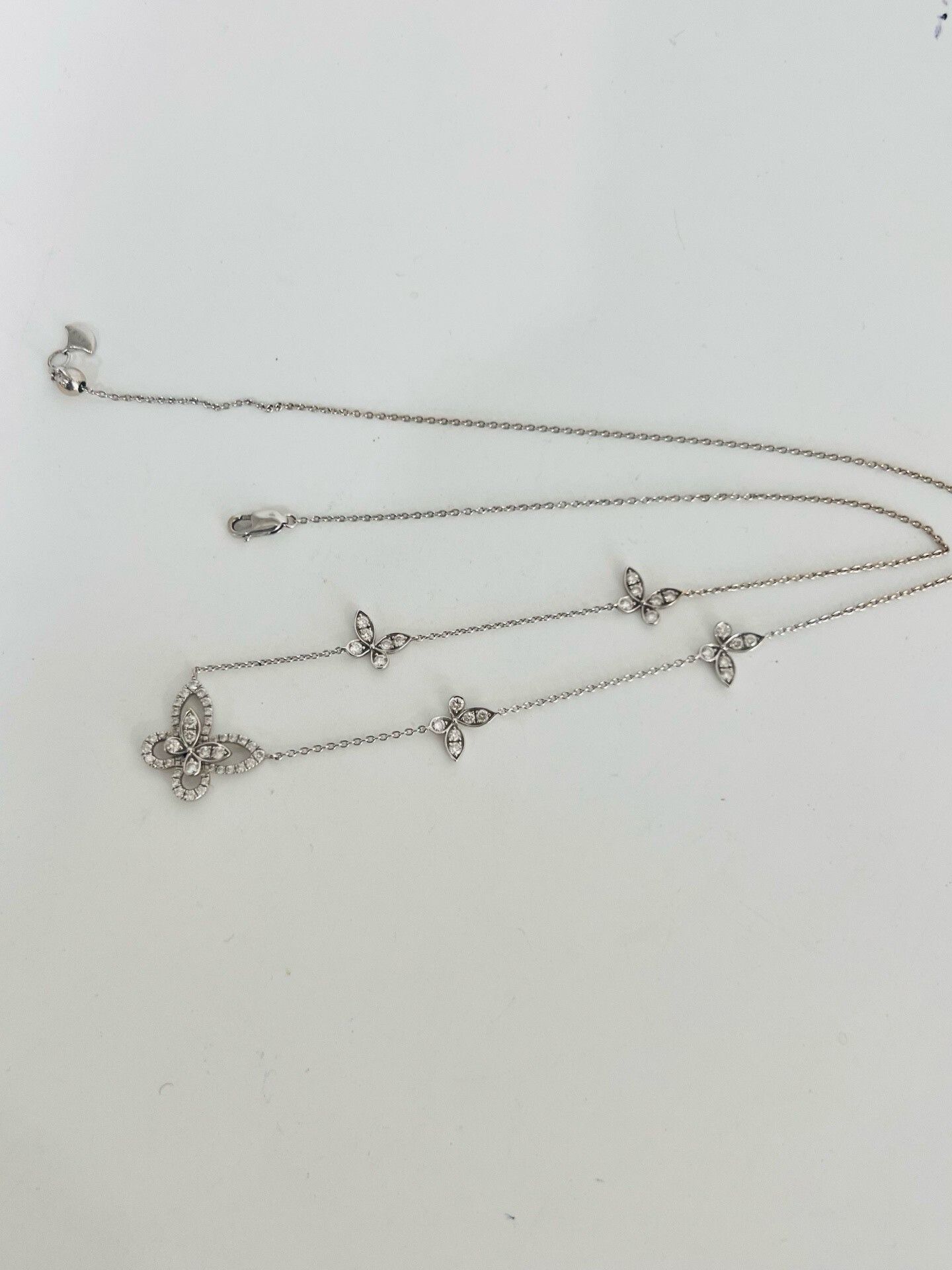 GRAFF Graff Butterfly Diamond Pendant Necklace Size ONE SIZE - 3 Thumbnail