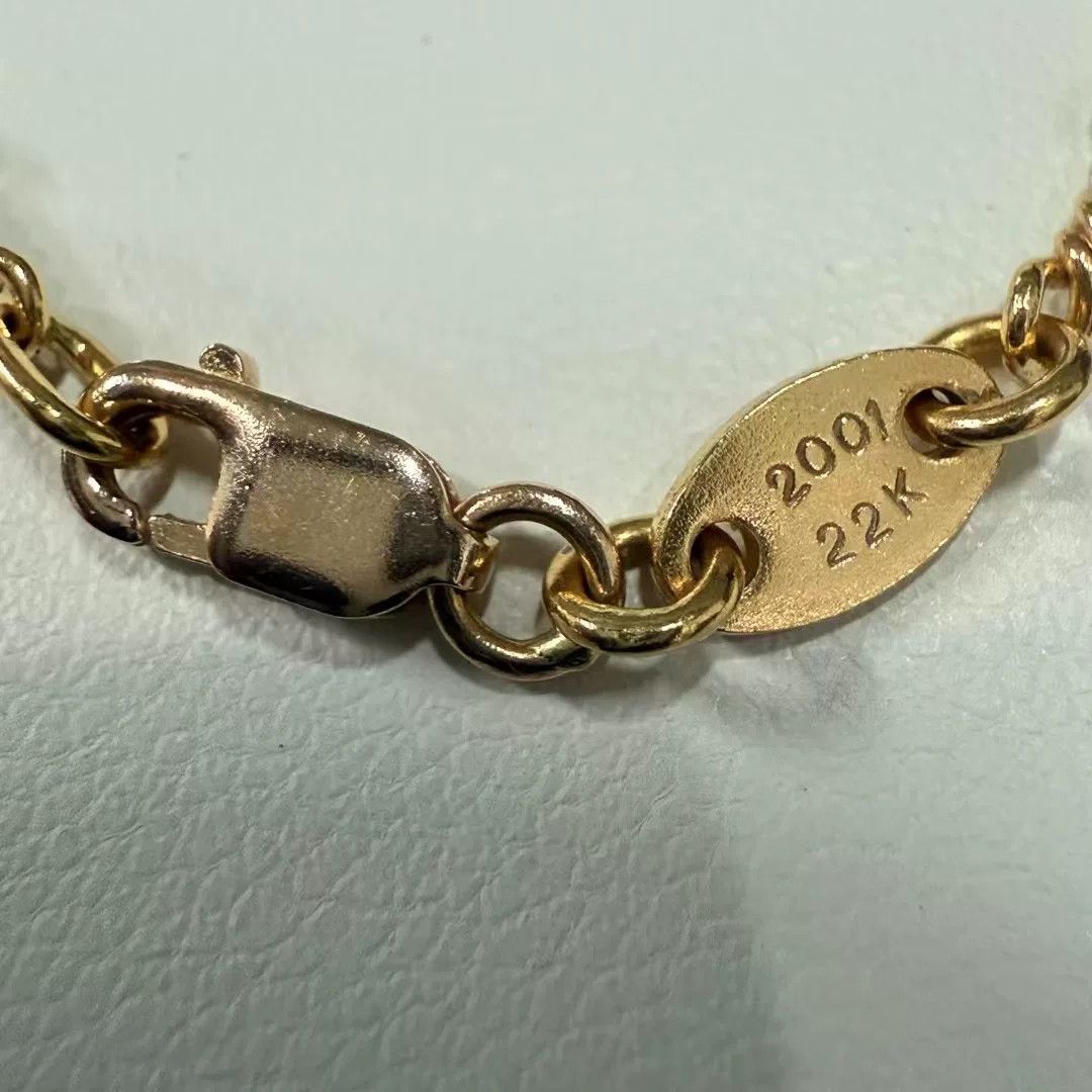 Chrome Hearts Chrome Hearts 22k Bamboo Necklace Size ONE SIZE - 4 Thumbnail