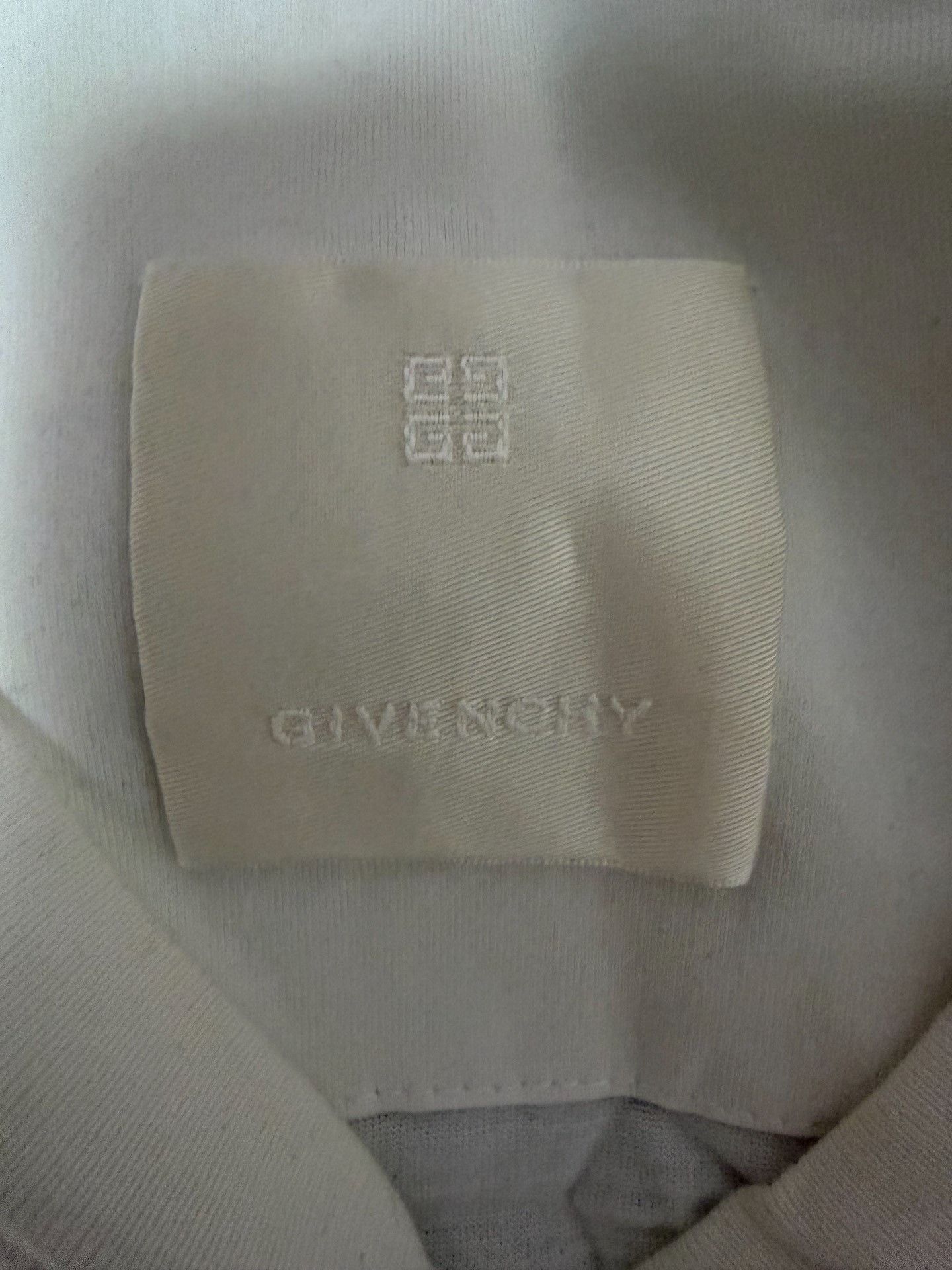 Givenchy Givenchy White Short-Sleeve Logo T-Shirt Size US M / EU 48-50 / 2 - 3 Thumbnail
