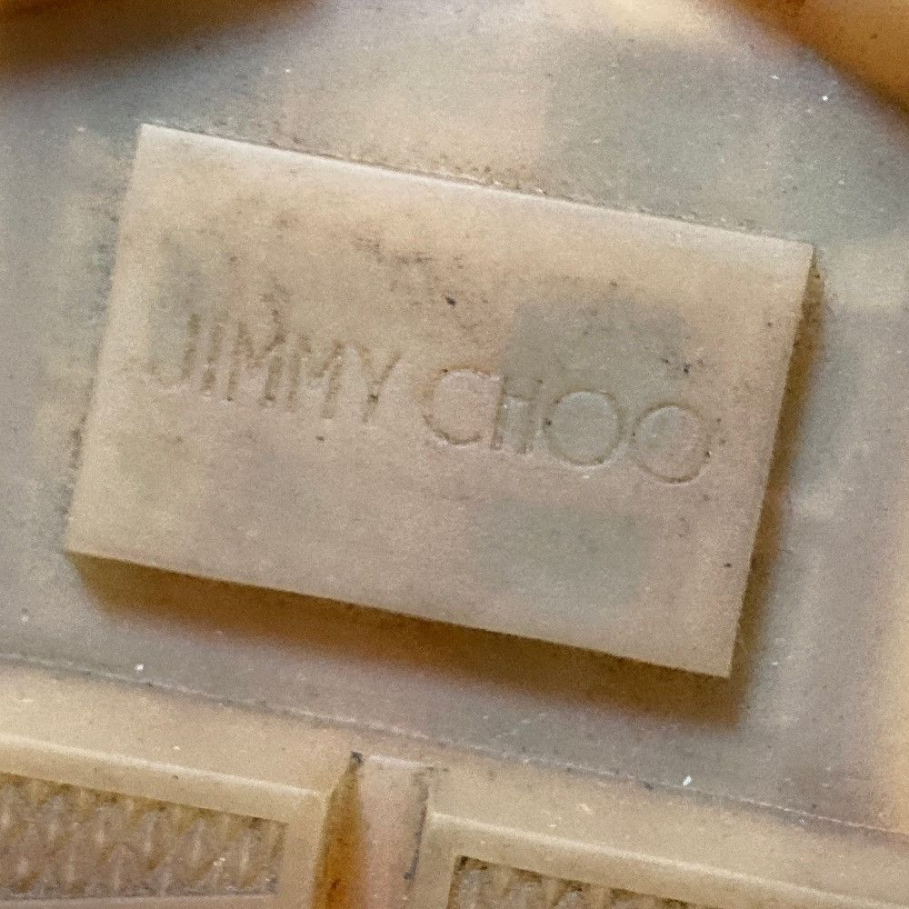 Jimmy Choo Jimmy Choo JIMMY CHOO OSKAR leather canvas rubber boots Leather Shoes DUTY FREE for USA Size ONE SIZE - 11 Thumbnail