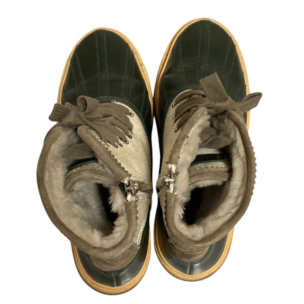 Jimmy Choo Jimmy Choo JIMMY CHOO OSKAR leather canvas rubber boots Leather Shoes DUTY FREE for USA Size ONE SIZE - 5 Thumbnail