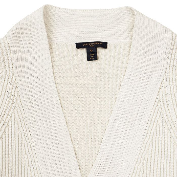 Louis Vuitton Louis Vuitton Louis Vuitton Monogram Flower Knit Cardigan Textile Tops DUTY FREE for USA Size ONE SIZE - 9 Thumbnail