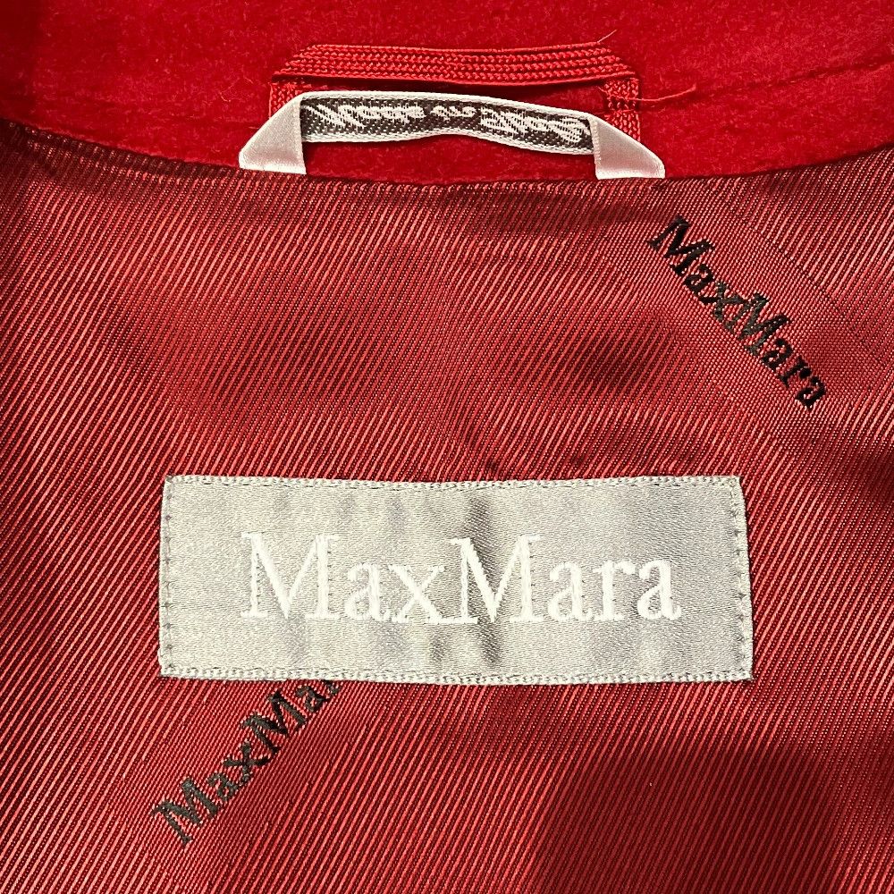 Max Mara Max Mara Max Mara Wool Long Coat Textile Outerwear 60162473 DUTY FREE for USA Size ONE SIZE - 5 Thumbnail