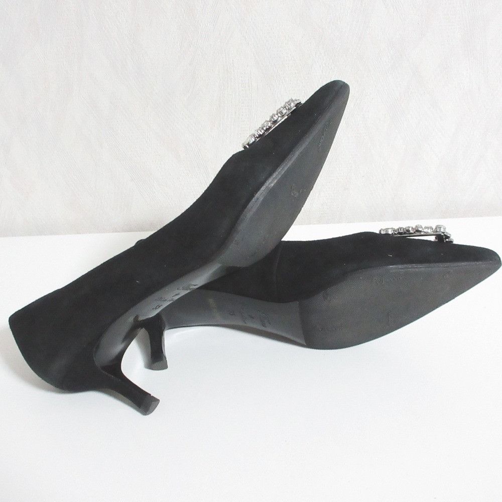 Other Other Tsuru by Mariko Oikawa Catherine Suede Pumps Leather Shoes DUTY FREE for USA Size ONE SIZE - 7 Thumbnail