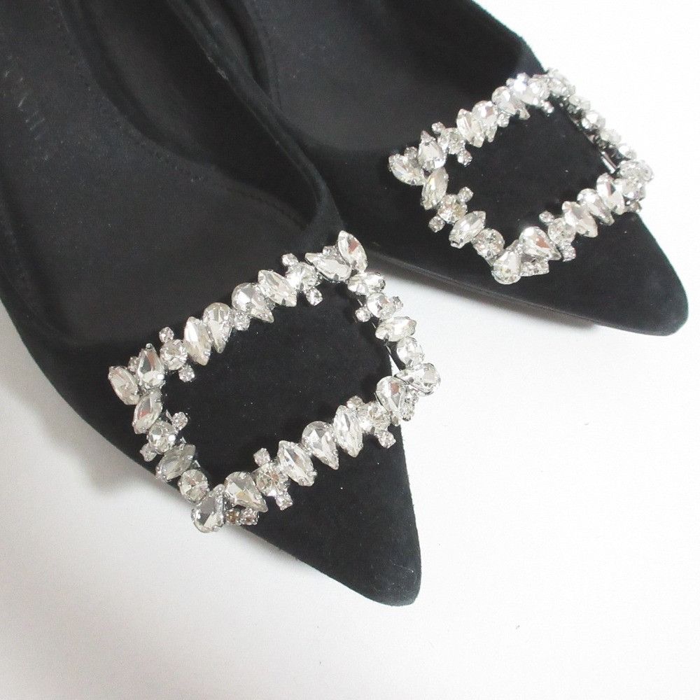 Other Other Tsuru by Mariko Oikawa Catherine Suede Pumps Leather Shoes DUTY FREE for USA Size ONE SIZE - 2 Thumbnail