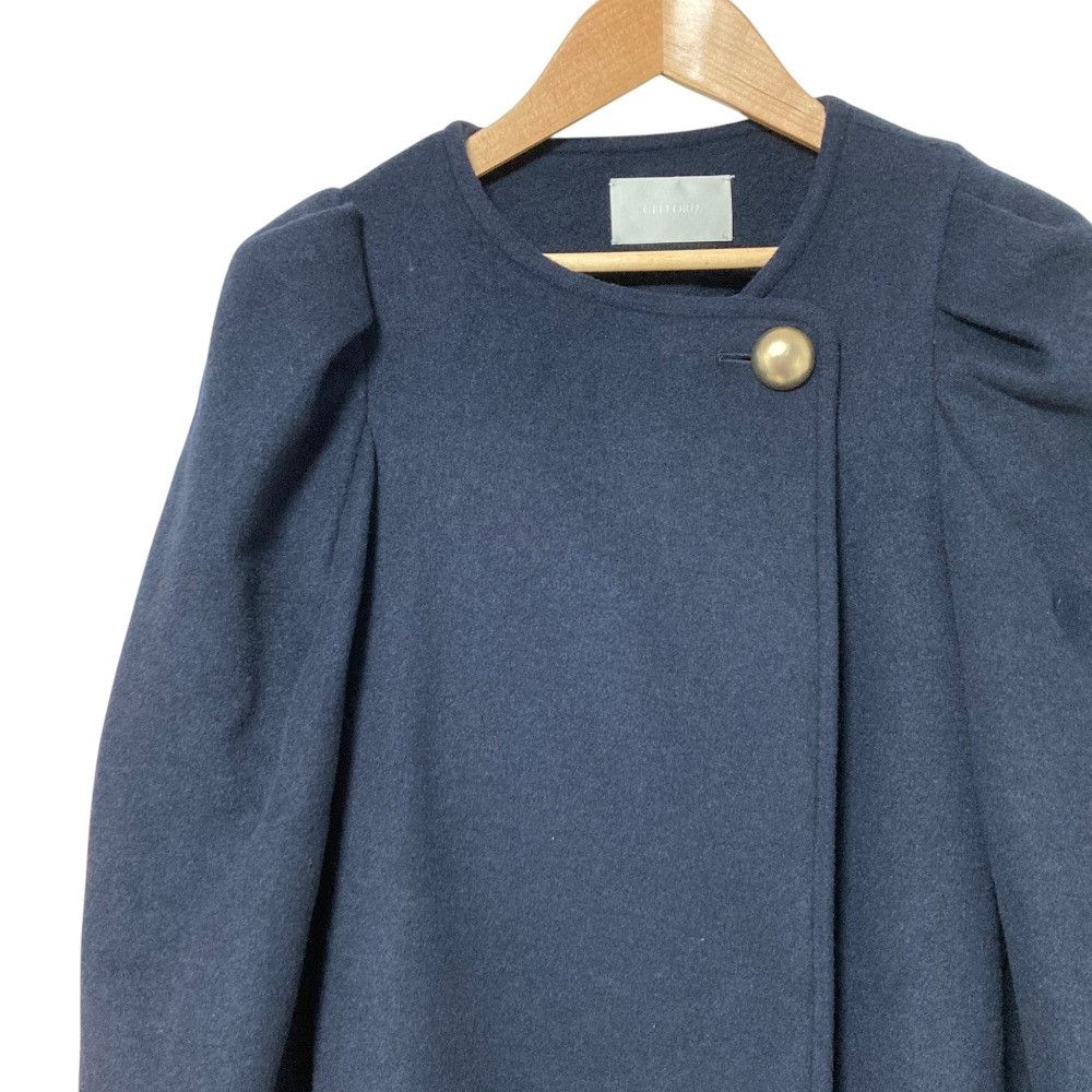 Other Other CELFORD Metal Button Puff Sleeve Coat Textile Outerwear DUTY FREE for USA Size ONE SIZE - 3 Thumbnail