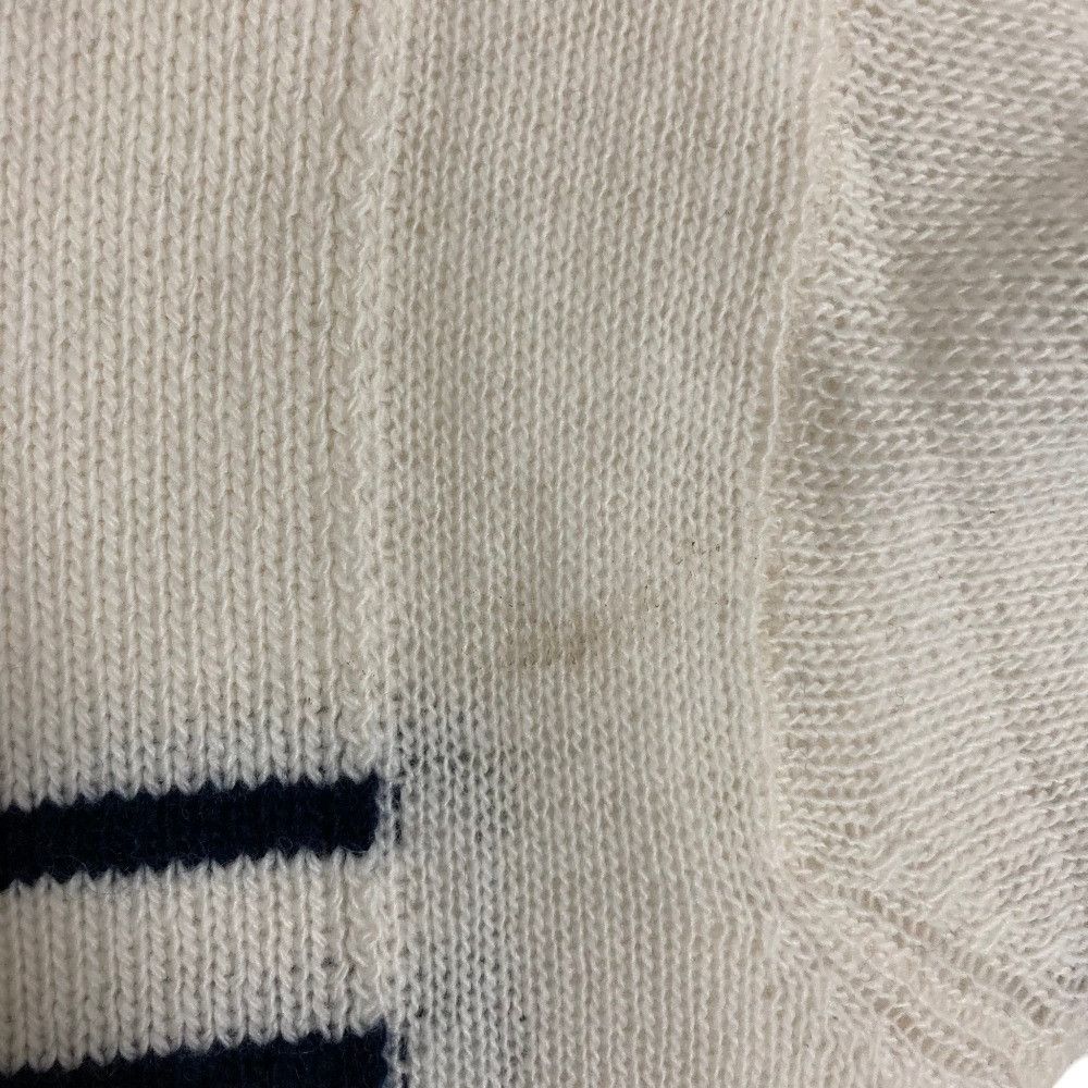 Prada Prada Prada Stripe Knit Pullover Textile Tops DUTY FREE for USA Size ONE SIZE - 3 Thumbnail