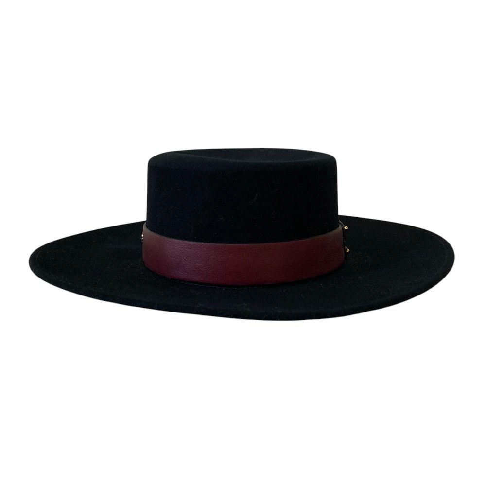Other Other Helen Kaminski Felt Boater Hat Textile Hats DUTY FREE for USA Size ONE SIZE - 3 Thumbnail