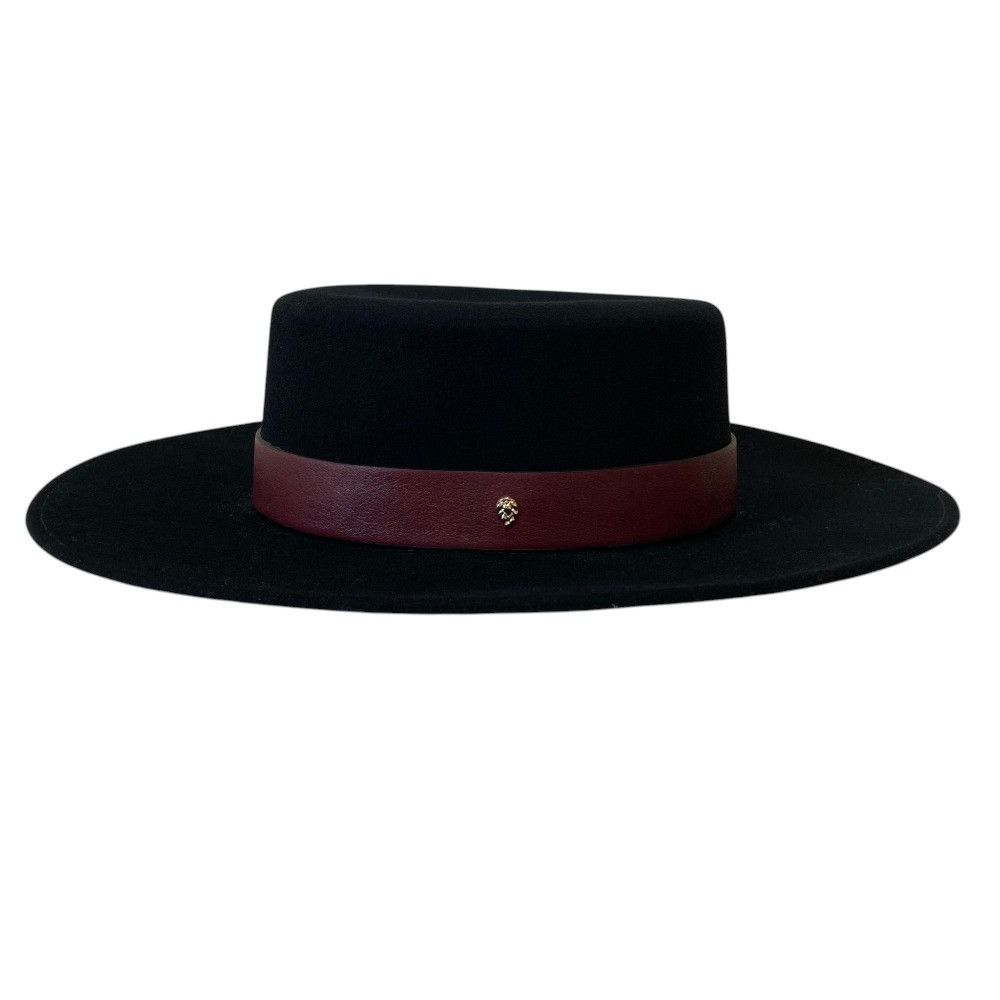 Other Other Helen Kaminski Felt Boater Hat Textile Hats DUTY FREE for USA Size ONE SIZE - 2 Thumbnail