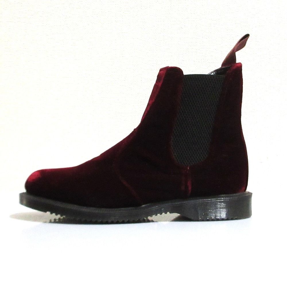 Other Other Dr. Martens Velour Boots Textile Shoes AW006 CK05T DUTY FREE for USA Size ONE SIZE - 2 Thumbnail