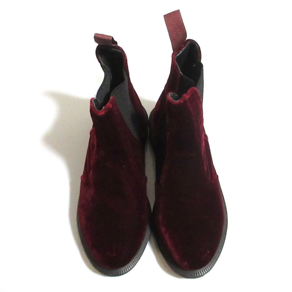 Other Other Dr. Martens Velour Boots Textile Shoes AW006 CK05T DUTY FREE for USA Size ONE SIZE - 4 Thumbnail