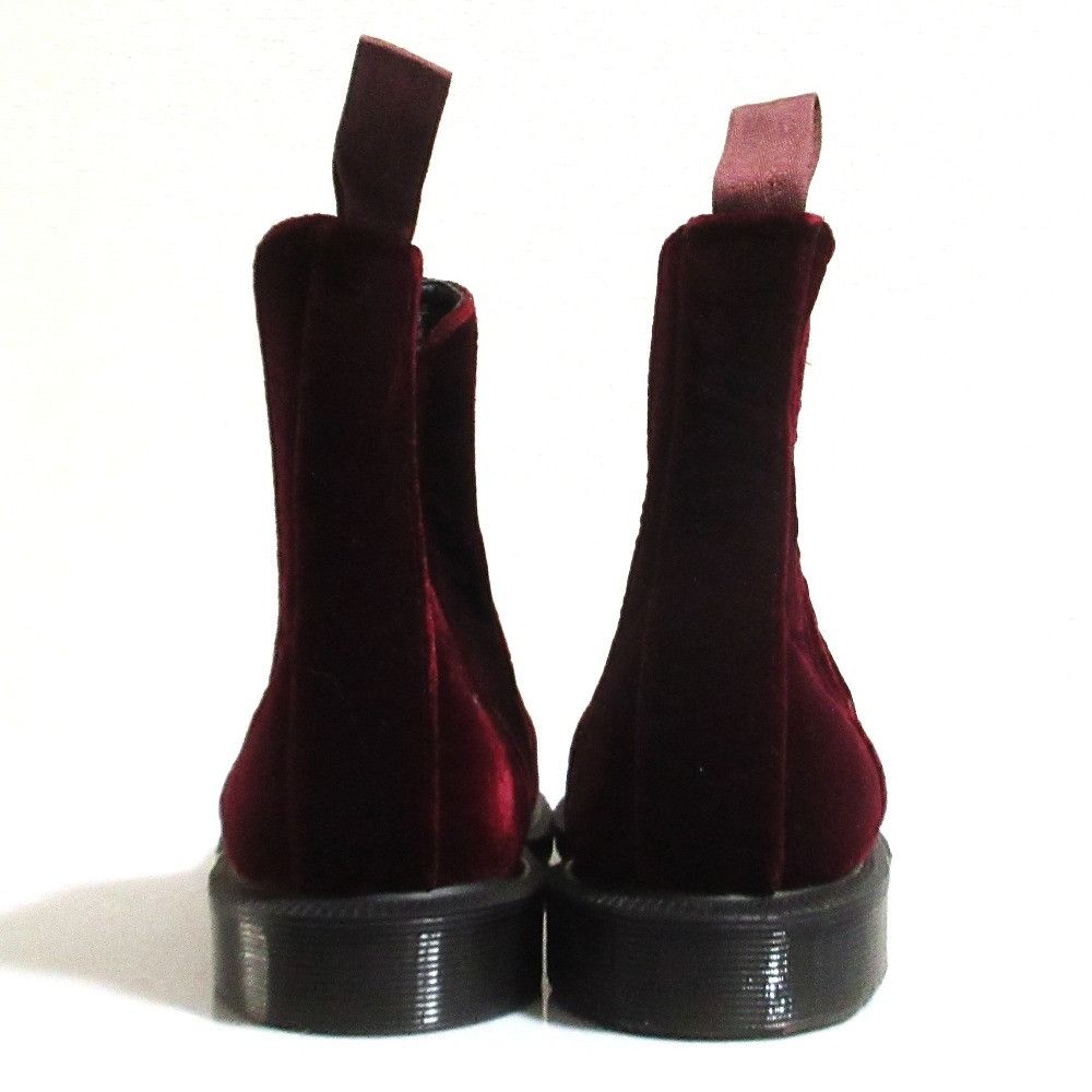 Other Other Dr. Martens Velour Boots Textile Shoes AW006 CK05T DUTY FREE for USA Size ONE SIZE - 3 Thumbnail