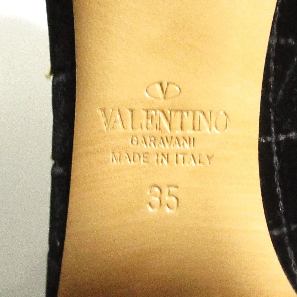 Valentino Valentino Valentino Garavani Velour Short Boots Textile Shoes DUTY FREE for USA Size ONE SIZE - 14 Thumbnail