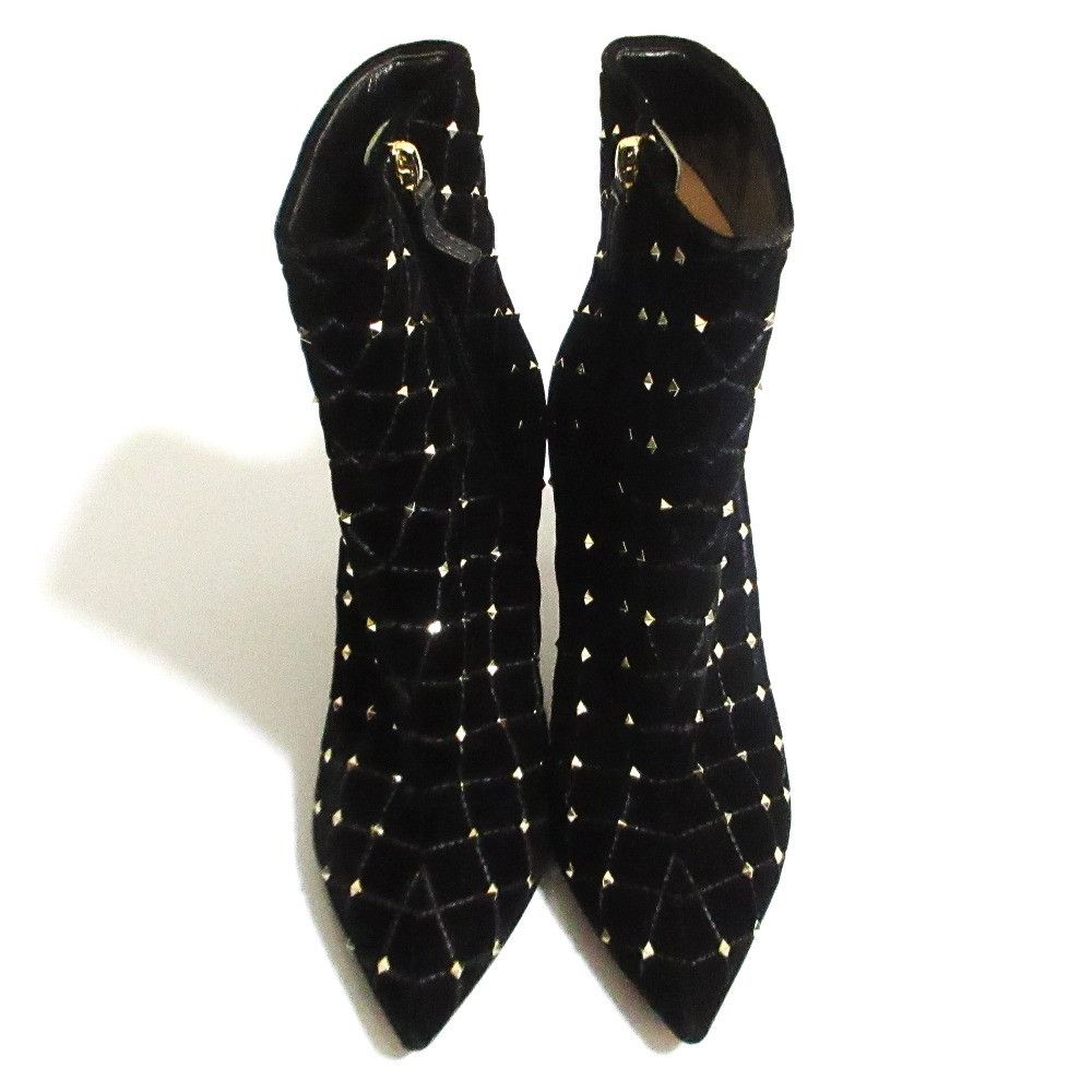 Valentino Valentino Valentino Garavani Velour Short Boots Textile Shoes DUTY FREE for USA Size ONE SIZE - 6 Thumbnail