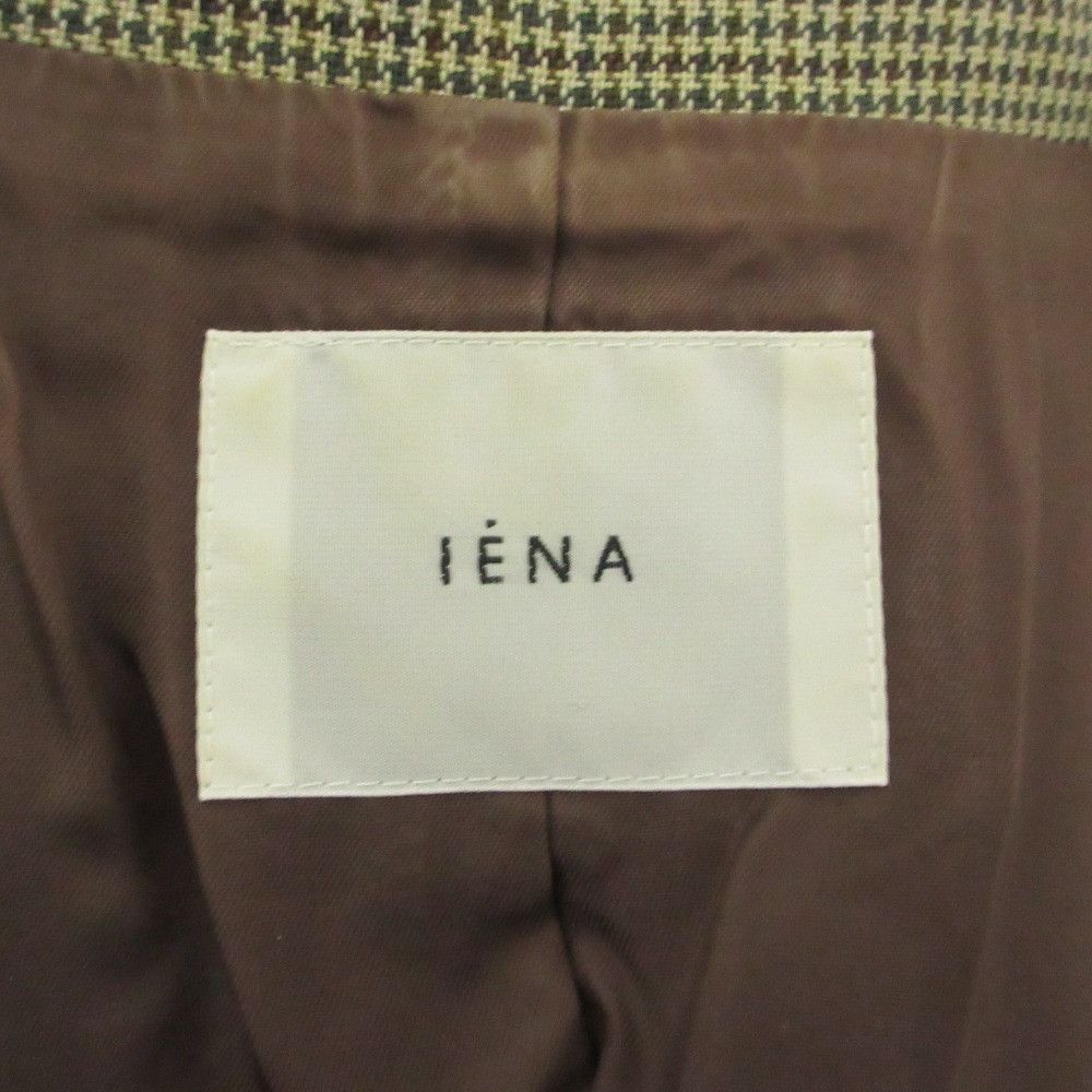 Other Other IENA Houndstooth Wool Tailored Jacket Textile Outerwear DUTY FREE for USA Size ONE SIZE - 3 Thumbnail