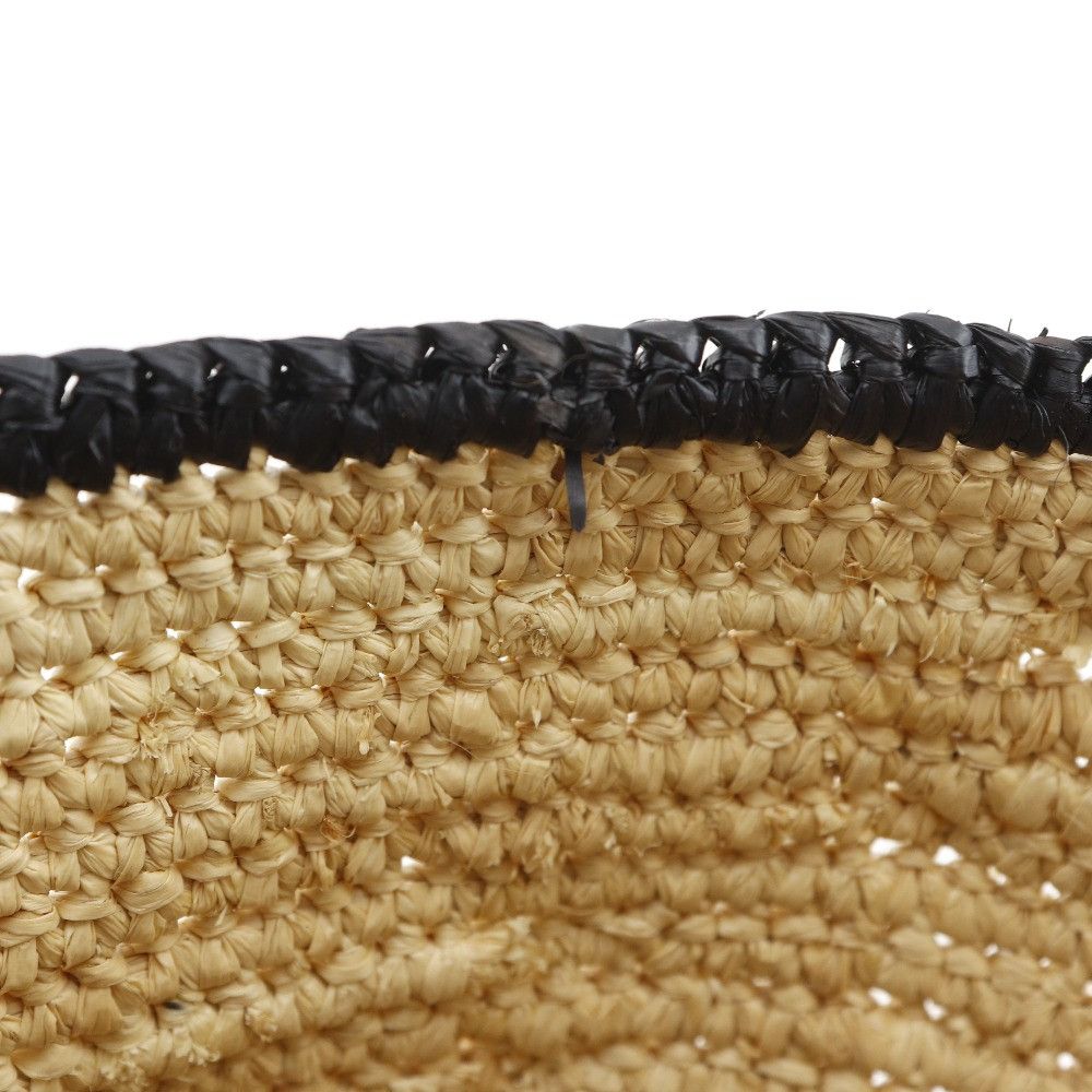 Other Other Jiyuku MAISON N.H PARIS Raffia Cotton Handbag Plant-based Handbag DUTY FREE for USA Size ONE SIZE - 8 Thumbnail