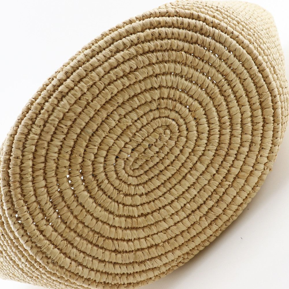 Other Other Jiyuku MAISON N.H PARIS Raffia Cotton Handbag Plant-based Handbag DUTY FREE for USA Size ONE SIZE - 13 Thumbnail