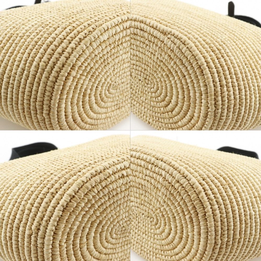 Other Other Jiyuku MAISON N.H PARIS Raffia Cotton Handbag Plant-based Handbag DUTY FREE for USA Size ONE SIZE - 4 Thumbnail