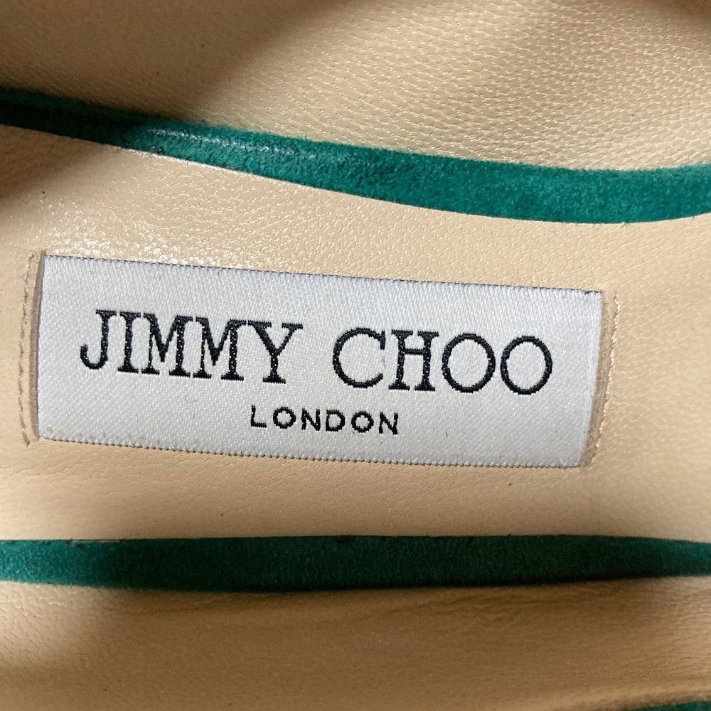 Jimmy Choo Jimmy Choo Jimmy Choo Suede Pumps Leather Shoes DUTY FREE for USA Size ONE SIZE - 7 Thumbnail