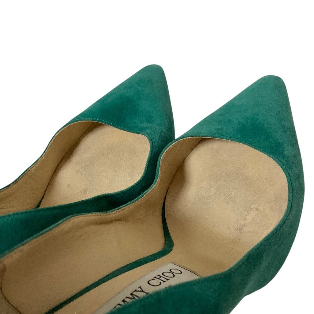 Jimmy Choo Jimmy Choo Jimmy Choo Suede Pumps Leather Shoes DUTY FREE for USA Size ONE SIZE - 9 Thumbnail