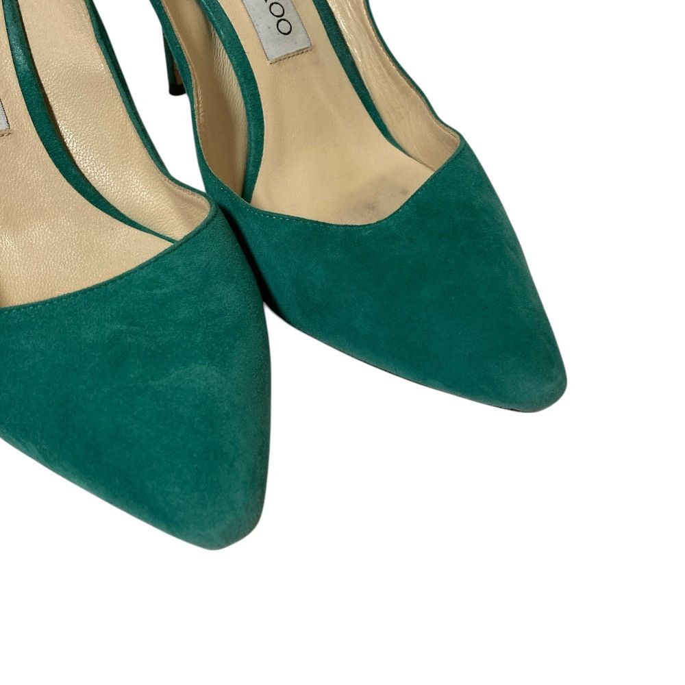 Jimmy Choo Jimmy Choo Jimmy Choo Suede Pumps Leather Shoes DUTY FREE for USA Size ONE SIZE - 6 Thumbnail