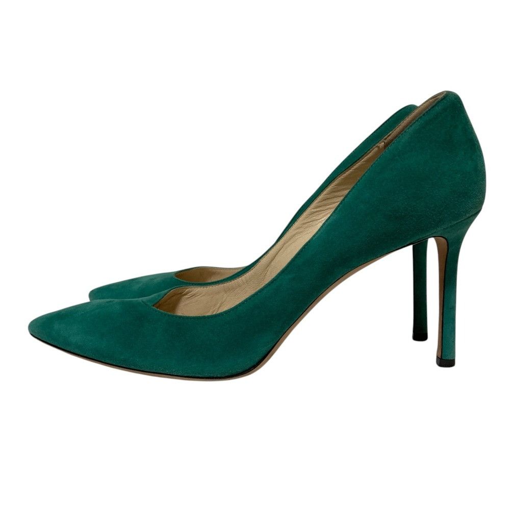 Jimmy Choo Jimmy Choo Jimmy Choo Suede Pumps Leather Shoes DUTY FREE for USA Size ONE SIZE - 2 Thumbnail