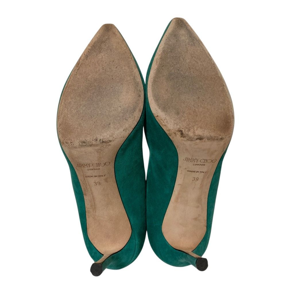 Jimmy Choo Jimmy Choo Jimmy Choo Suede Pumps Leather Shoes DUTY FREE for USA Size ONE SIZE - 5 Thumbnail