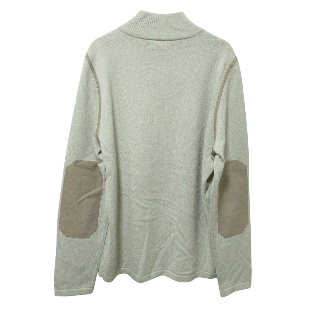 Hermes Hermes Hermes Elbow Patch Knit Jacket Textile Outerwear DUTY FREE for USA Size ONE SIZE - 2 Thumbnail