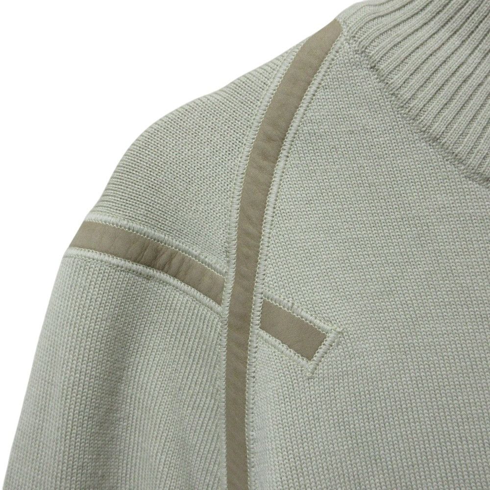 Hermes Hermes Hermes Elbow Patch Knit Jacket Textile Outerwear DUTY FREE for USA Size ONE SIZE - 5 Thumbnail