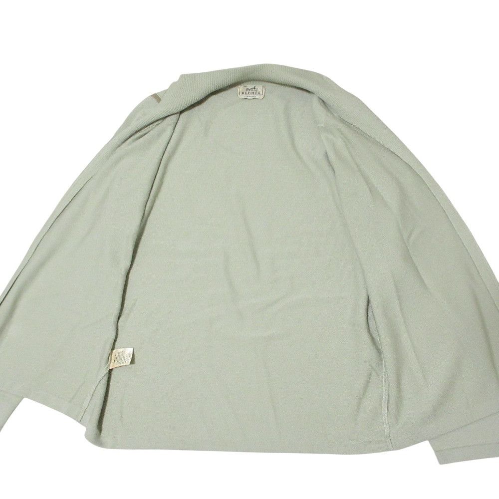 Hermes Hermes Hermes Elbow Patch Knit Jacket Textile Outerwear DUTY FREE for USA Size ONE SIZE - 6 Thumbnail