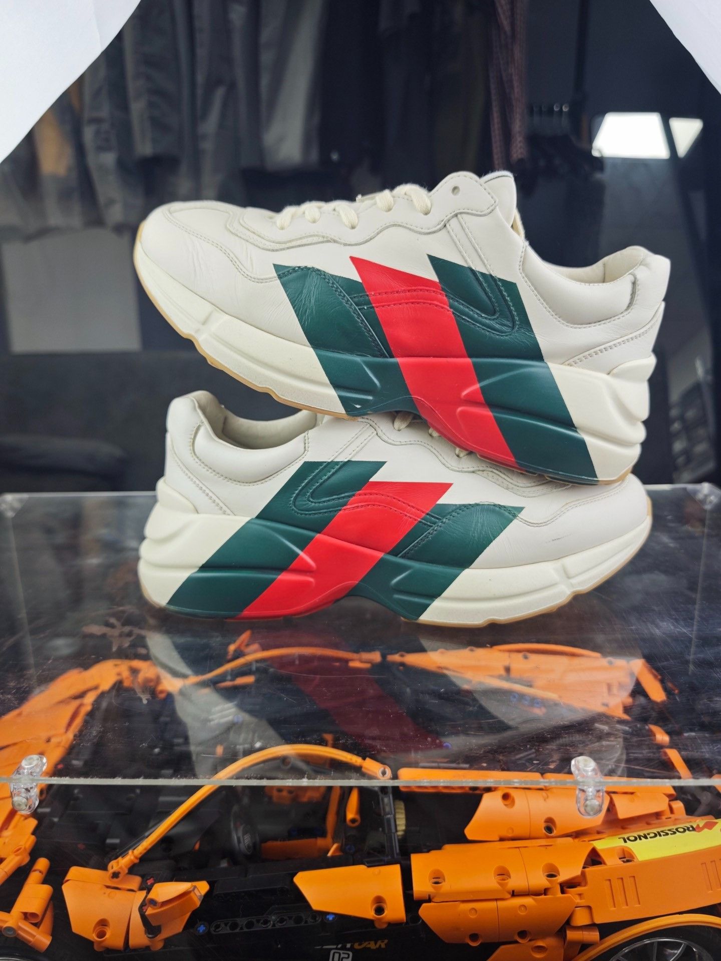 Gucci Gucci Printed Lowtop Sneakers 9 Men Size US 9 / EU 42 - 5 Thumbnail