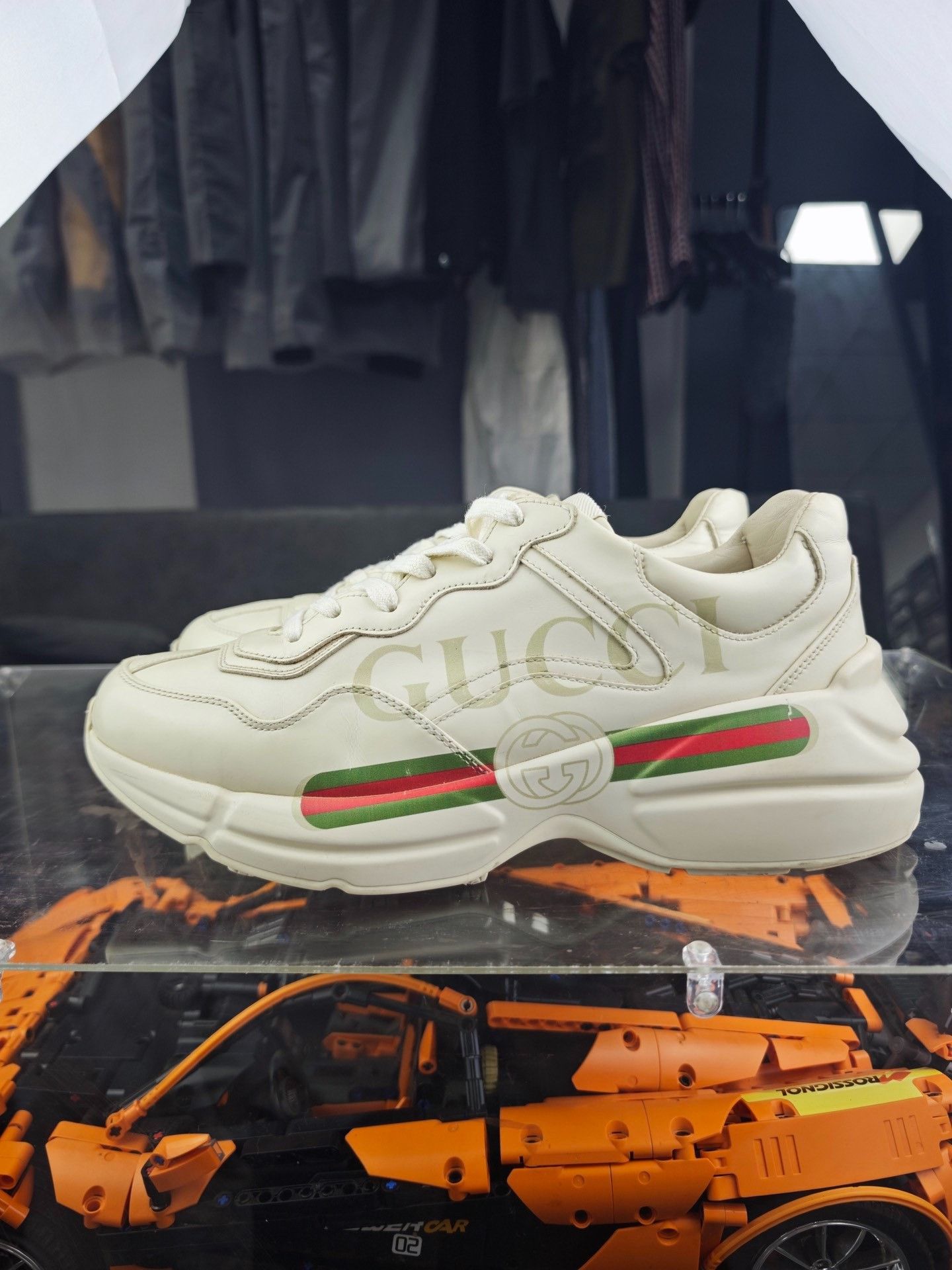 Gucci Gucci Printed Lowtop Sneakers 9 Men Size US 9 / EU 42 - 7 Thumbnail
